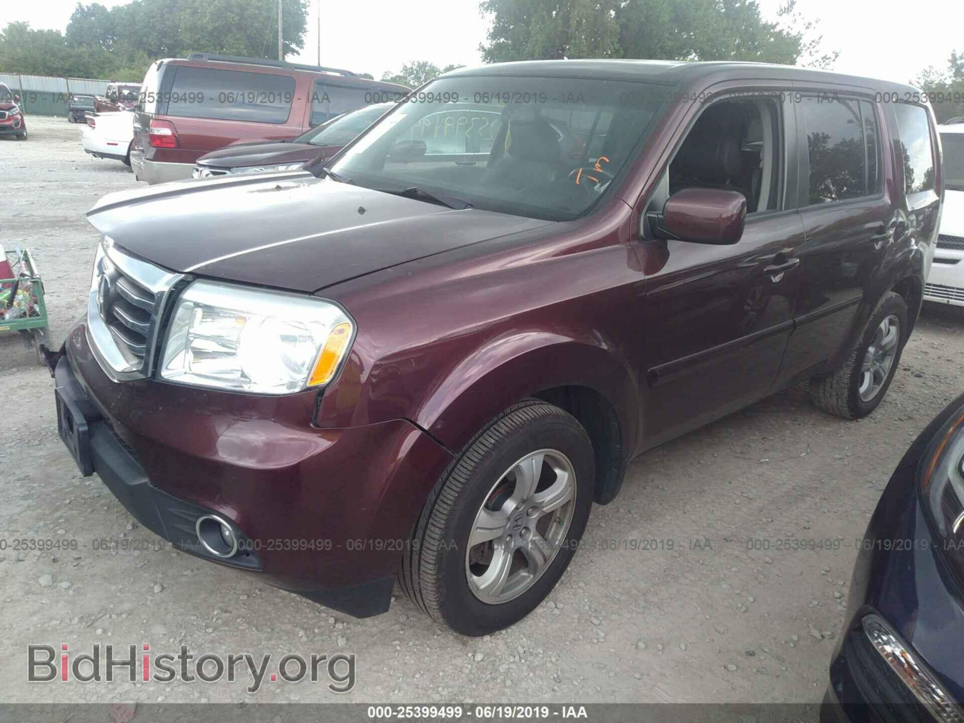 2012 HONDA PILOT - VIN: 5FNYF4H64CB032120 - Фото 2