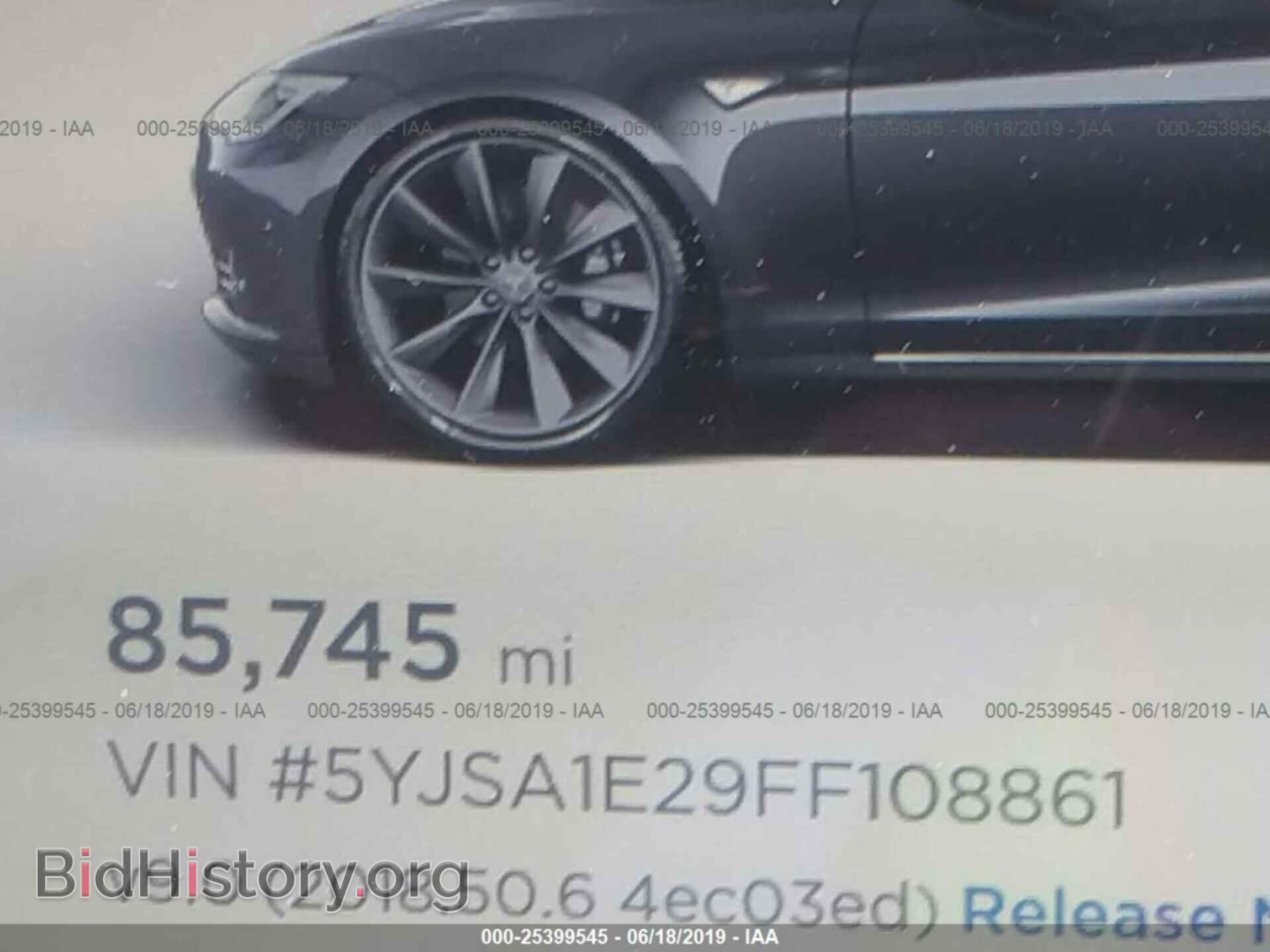 2015 TESLA MODEL S - VIN: 5YJSA1E29FF108861 - Photo 7