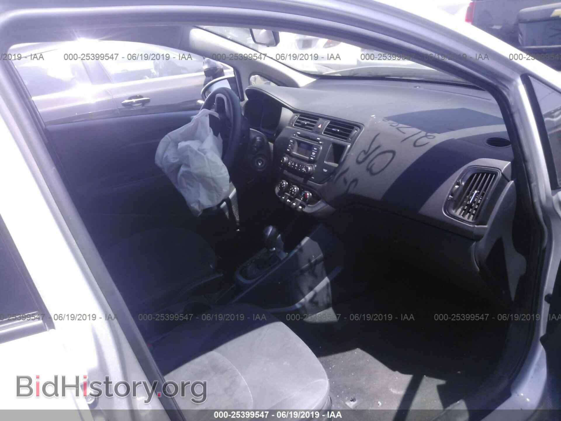 2013 KIA RIO - VIN: KNADM4A3XD6110608 - Фото 5