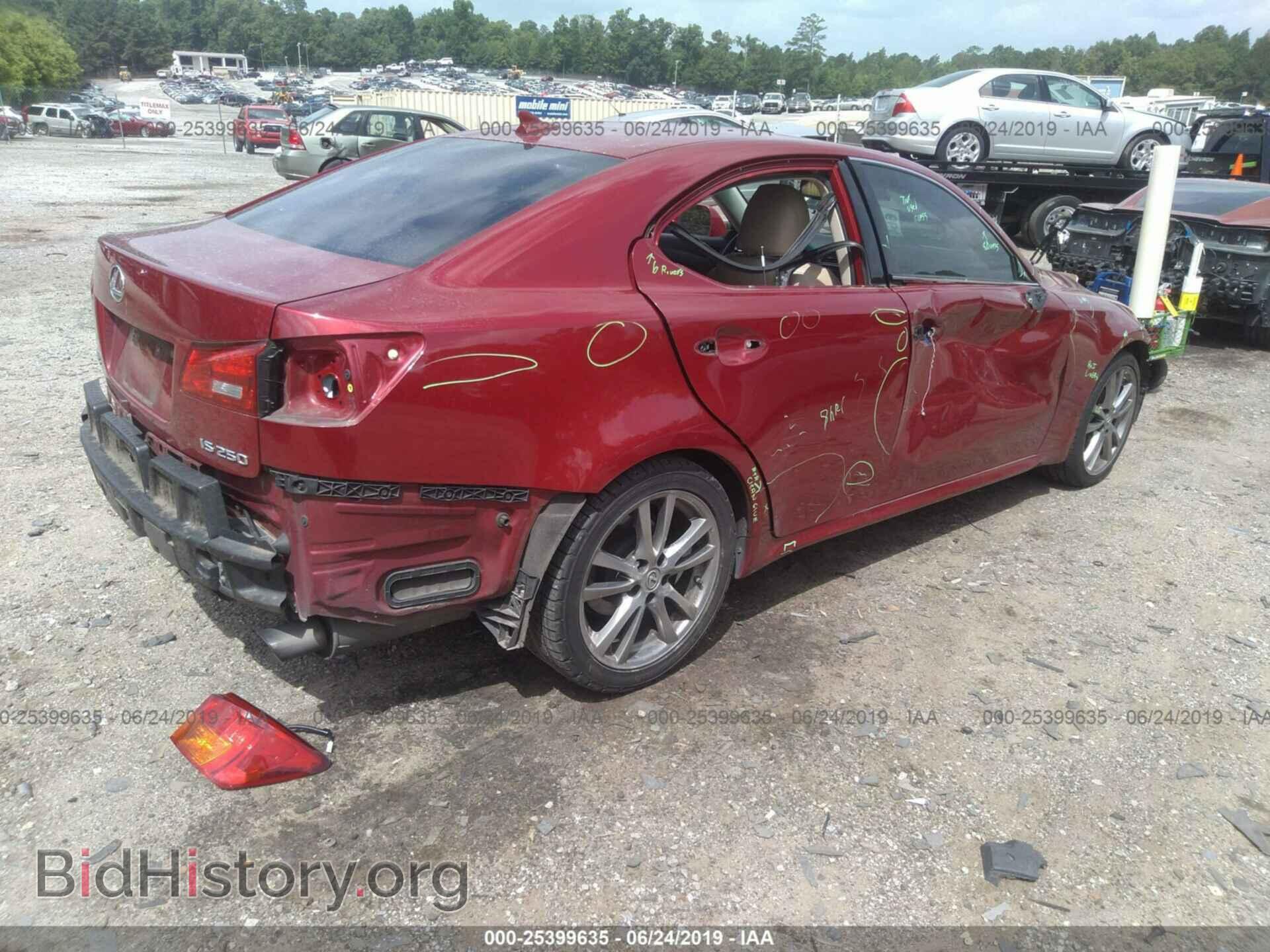 2008 LEXUS IS - VIN: JTHBK262185084706 - Photo 4