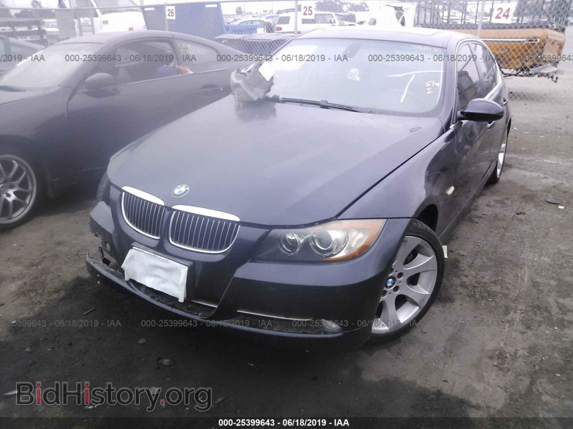 2007 BMW 335 - VIN: WBAVB73587VF54464 - Фото 2