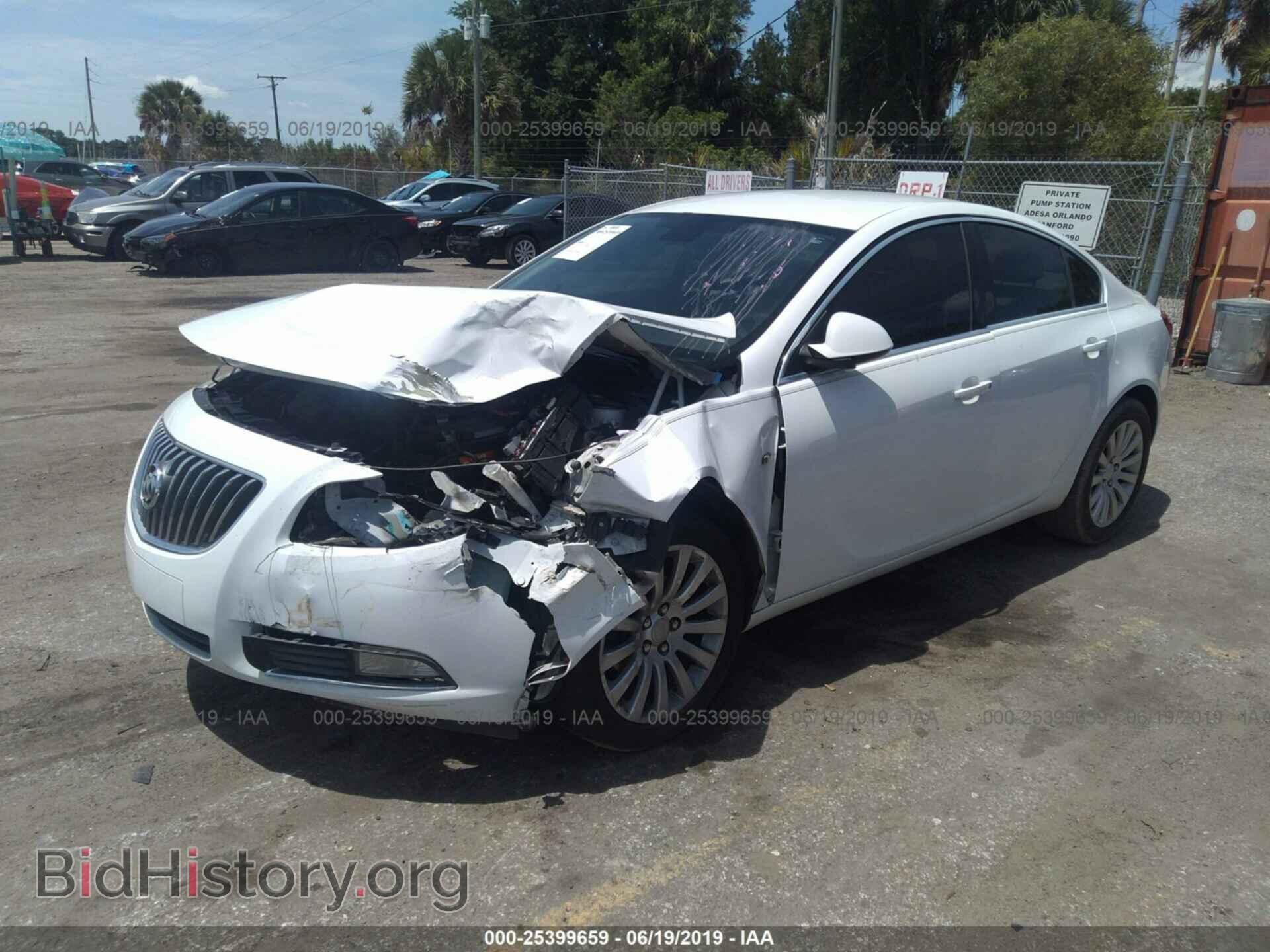 2011 BUICK REGAL - VIN: W04GN5EC6B1081934 - Фото 2