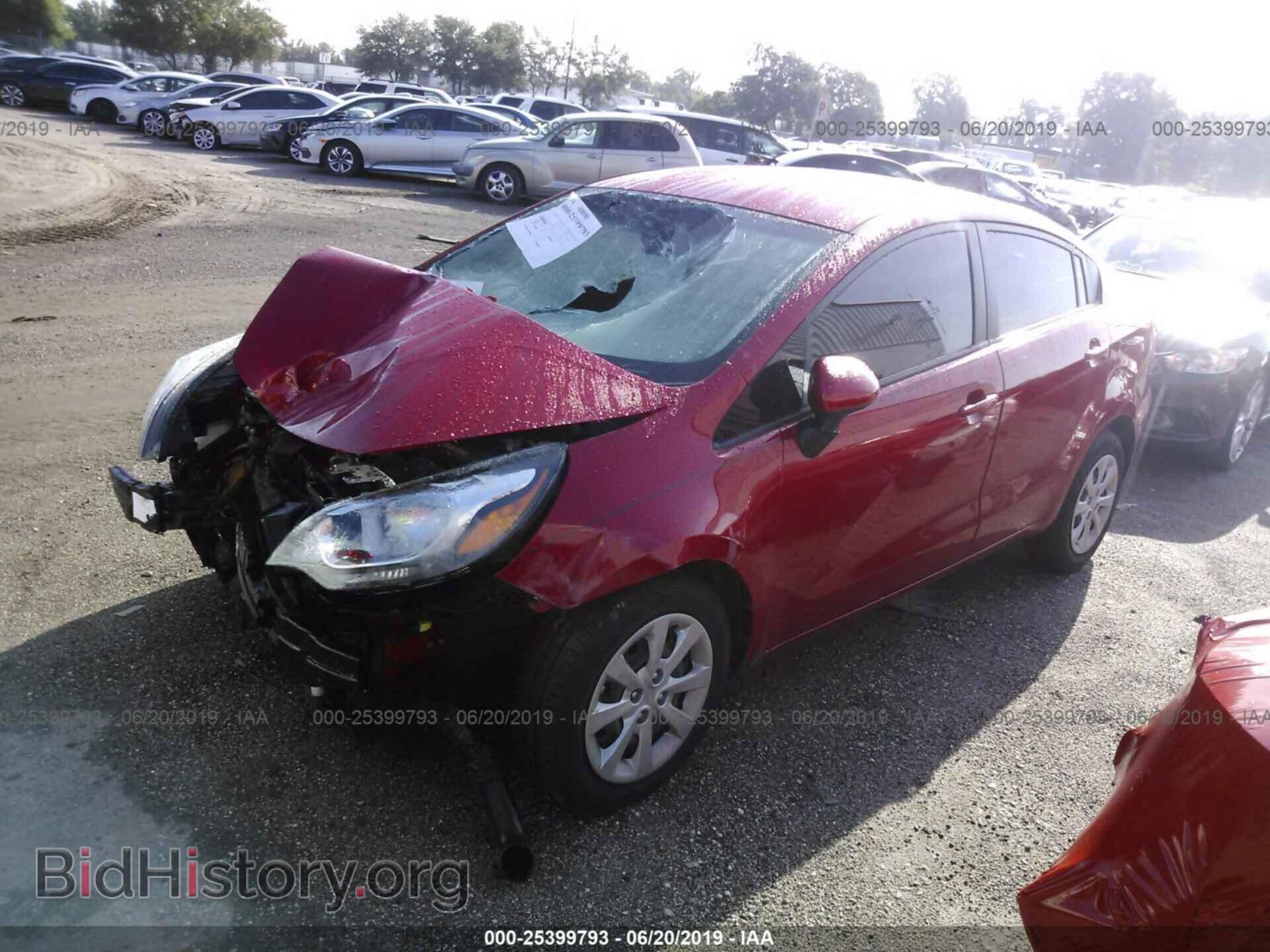 2017 KIA RIO - VIN: KNADM4A39H6099414 - Фото 2