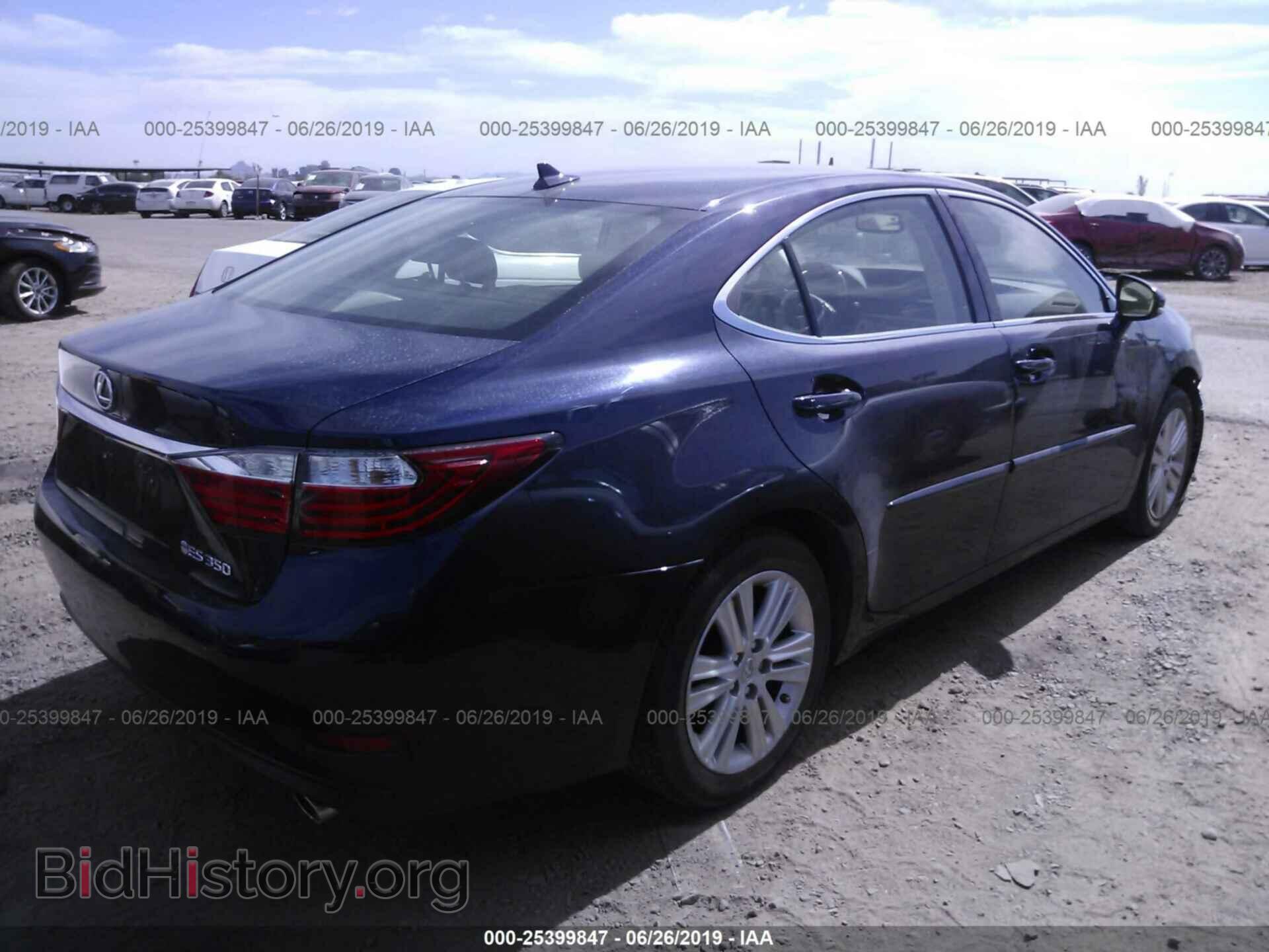 2013 LEXUS ES - VIN: JTHBK1GG3D2052243 - Фото 4