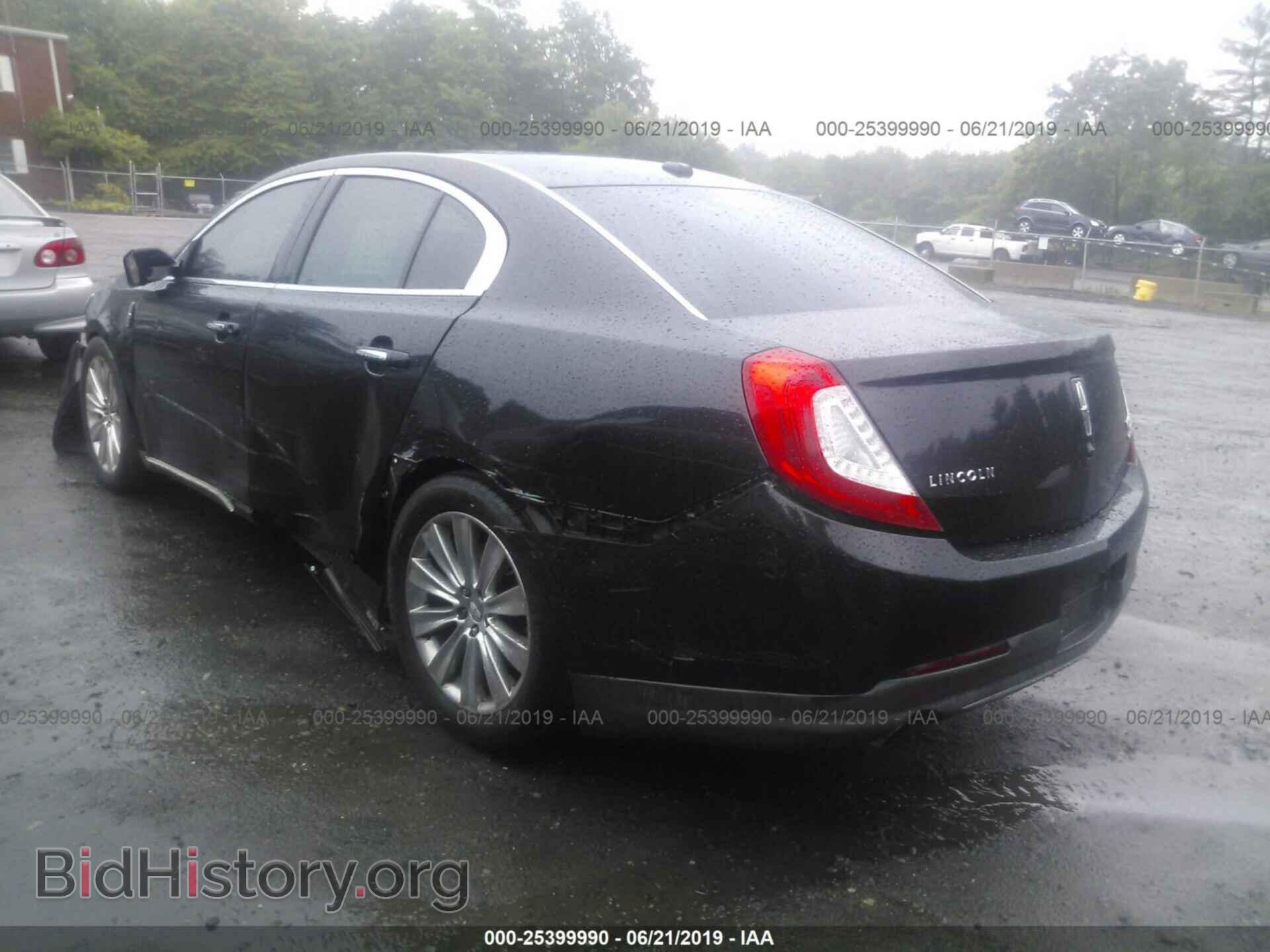 2013 LINCOLN MKS - VIN: 1LNHL9FT8DG600368 - Фото 3