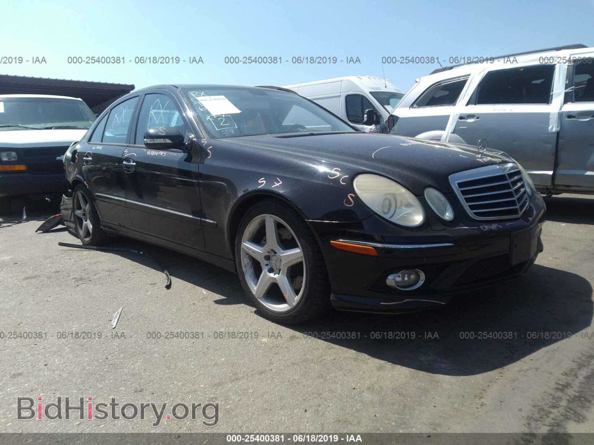 Photo WDBUF56X89B429341 - MERCEDES-BENZ E 2009