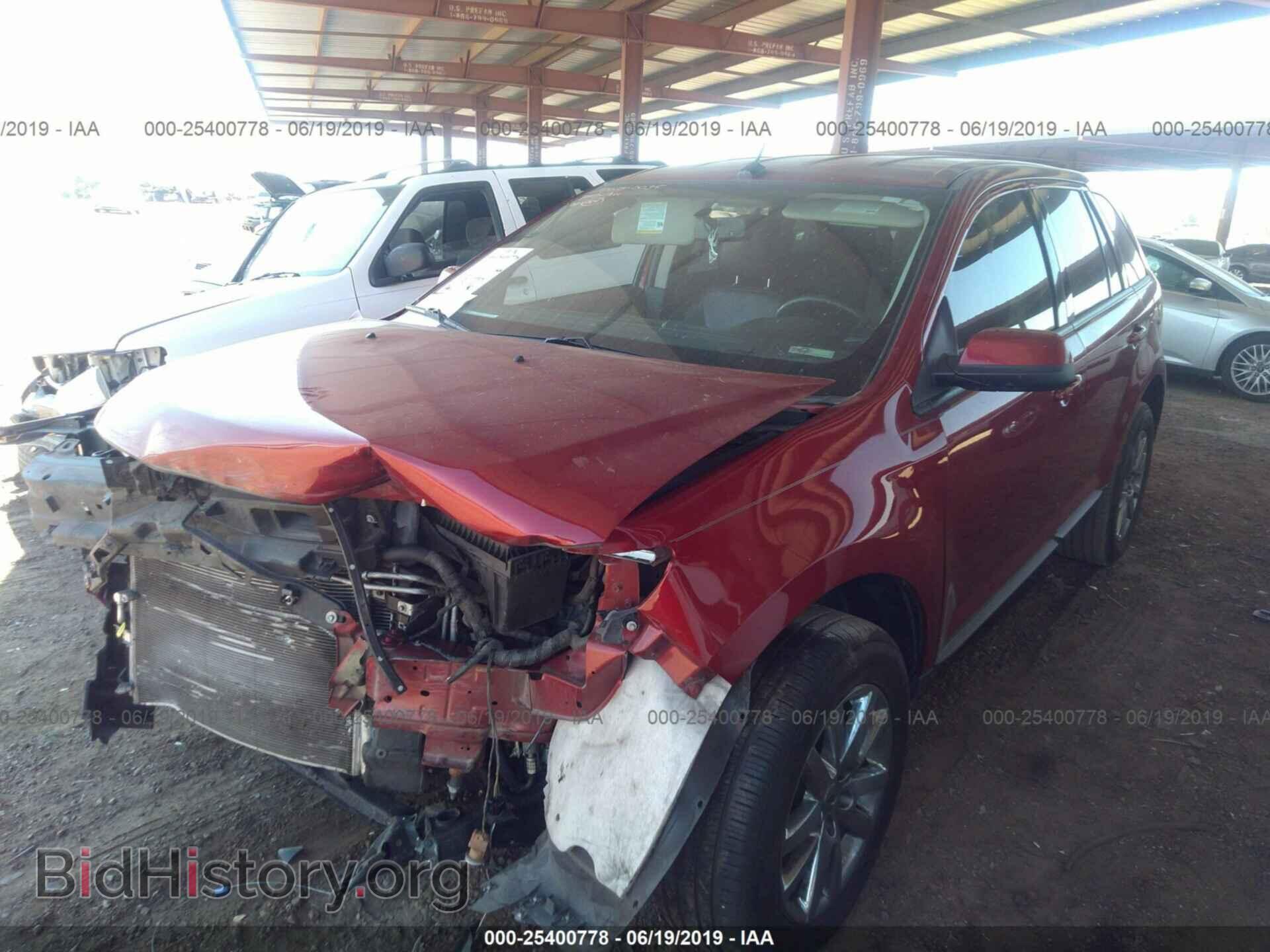 2013 FORD EDGE - VIN: 2FMDK3JC1DBE11669 - Photo 2
