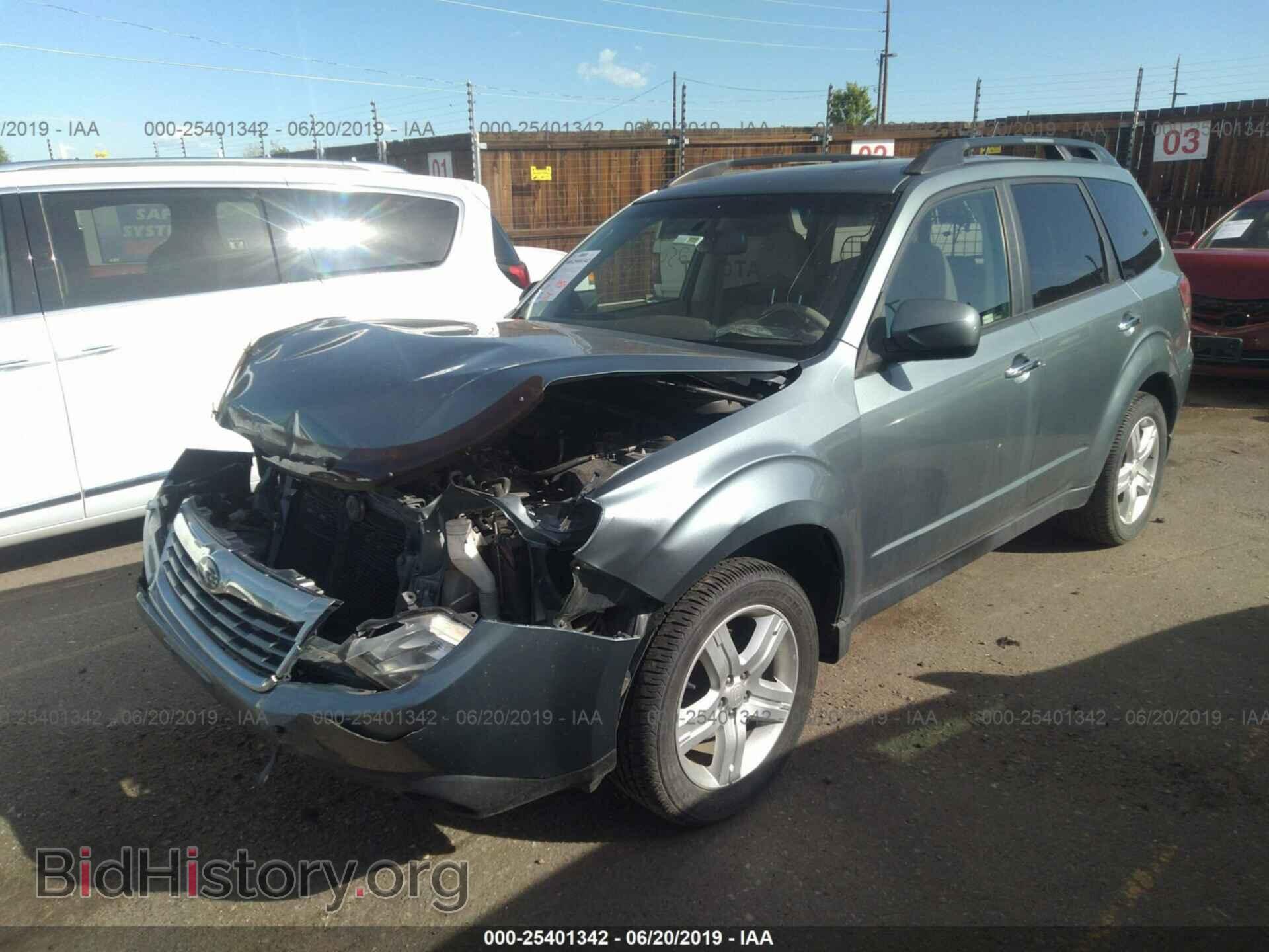 2010 SUBARU FORESTER - VIN: JF2SH6CC6AH735225 - Фото 2