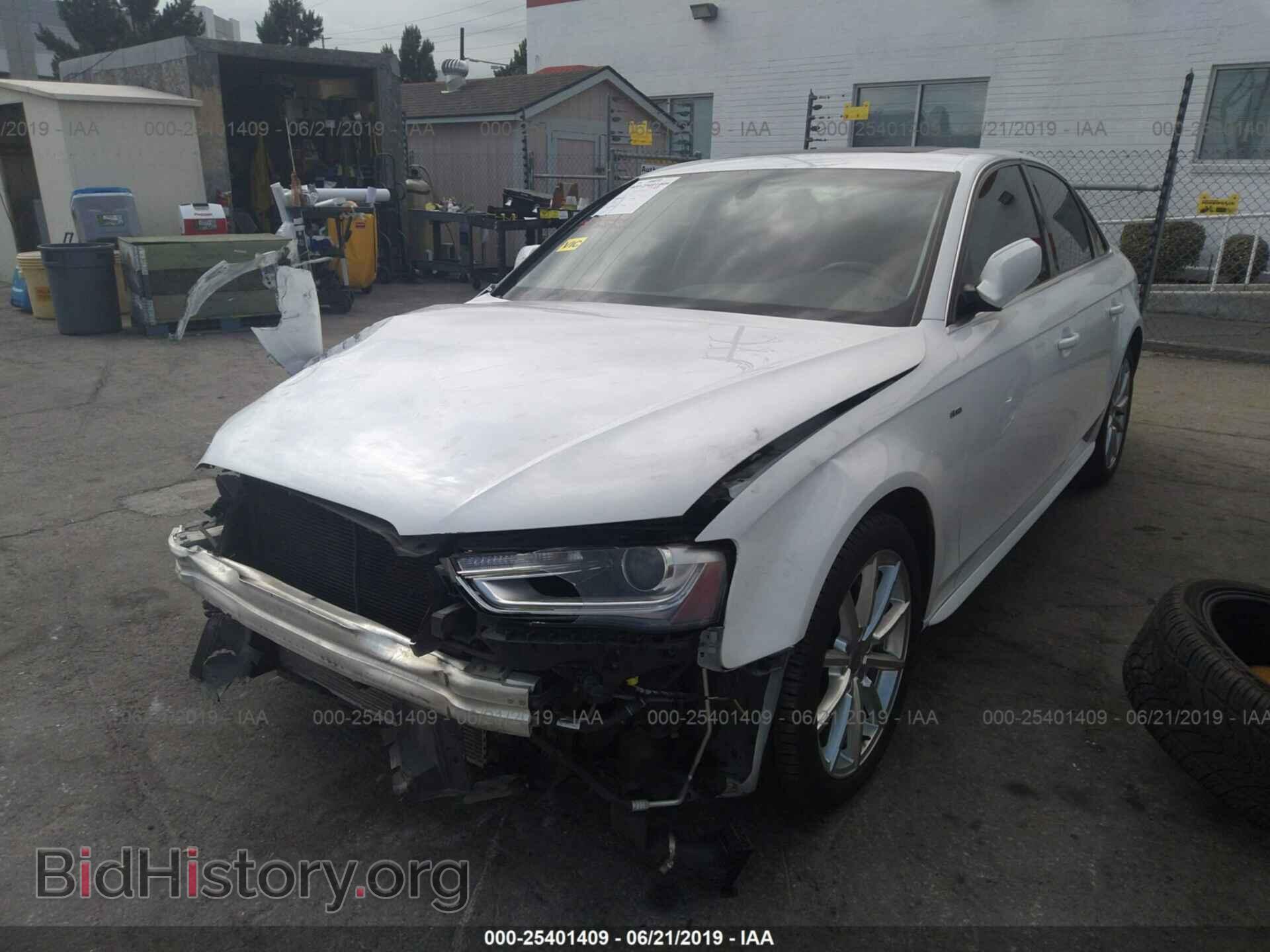 2014 AUDI A4 - VIN: WAUFFAFL5EN035401 - Photo 2