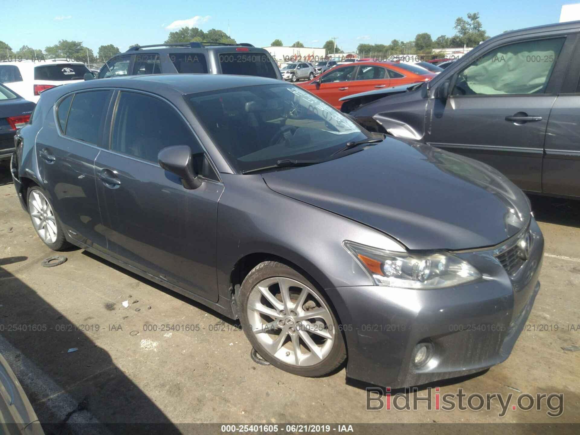 Photo JTHKD5BH3C2104485 - LEXUS CT 2012