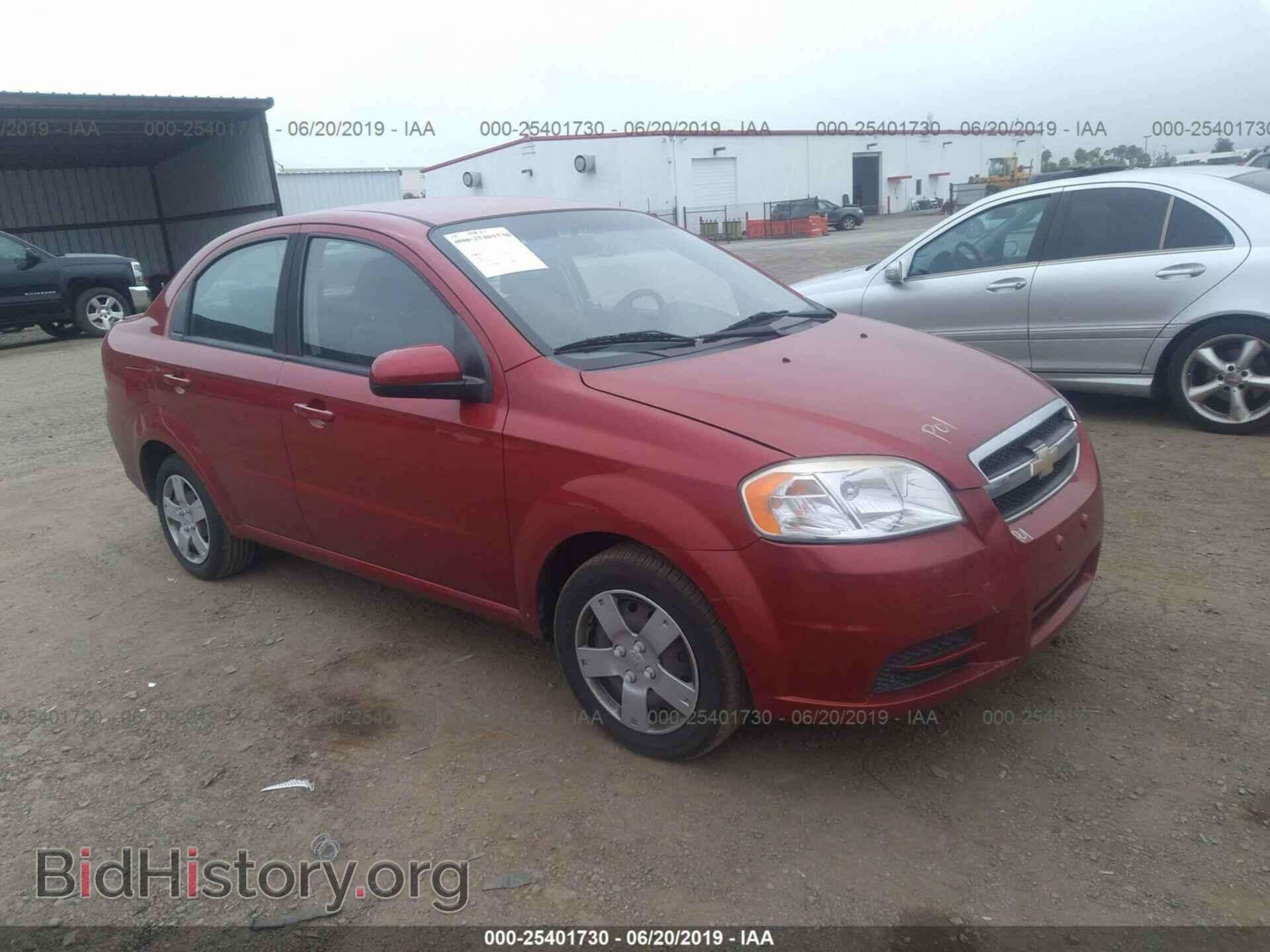 Photo KL1TD5DE0BB112574 - CHEVROLET AVEO 2011