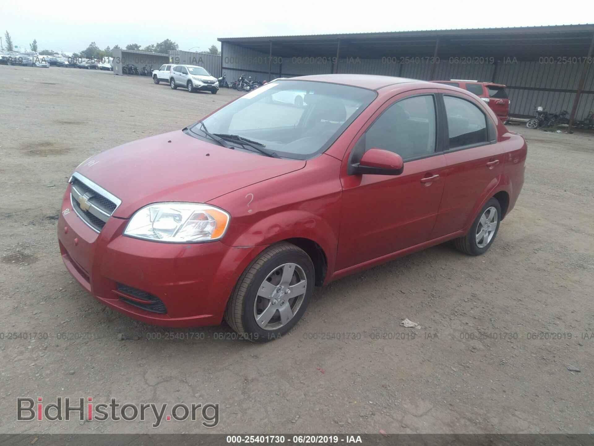2011 CHEVROLET AVEO - VIN: KL1TD5DE0BB112574 - Фото 2