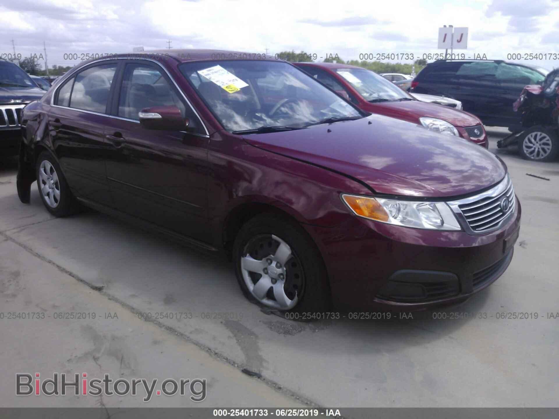 Фотография KNAGE228595321771 - KIA OPTIMA 2009
