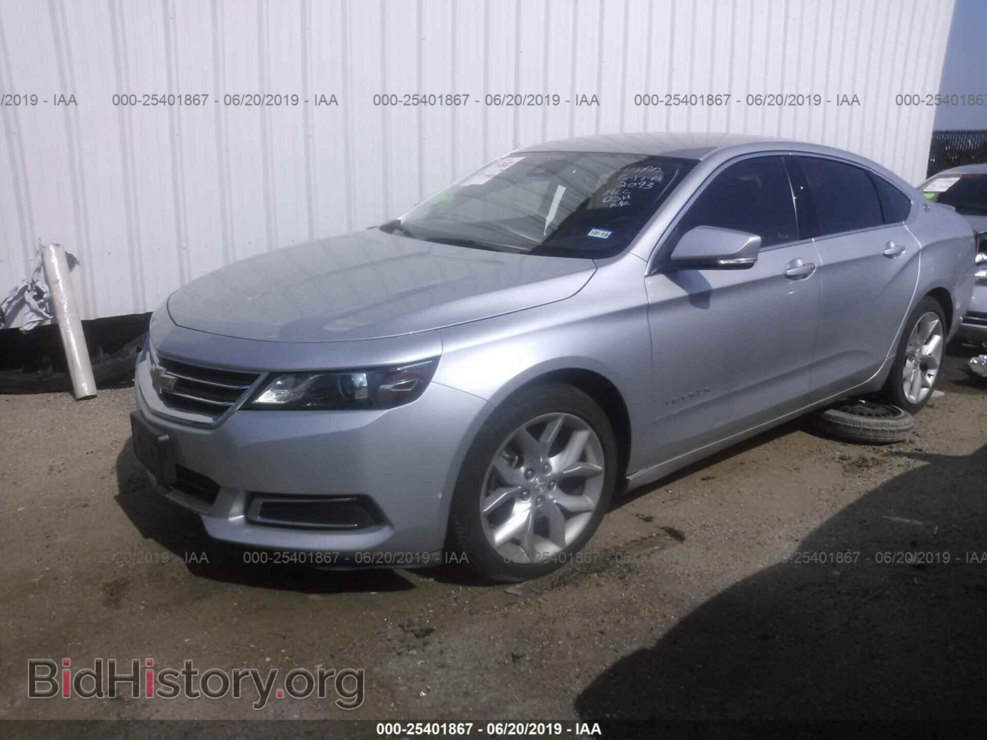 2016 CHEVROLET IMPALA - VIN: 2G1115S36G9204445 - Фото 2