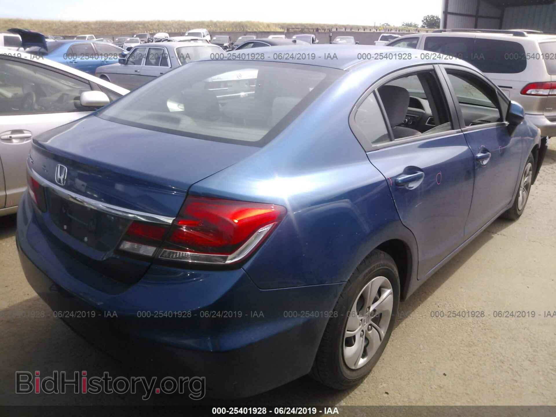 2013 HONDA CIVIC - VIN: 19XFB2F56DE209629 - Фото 4