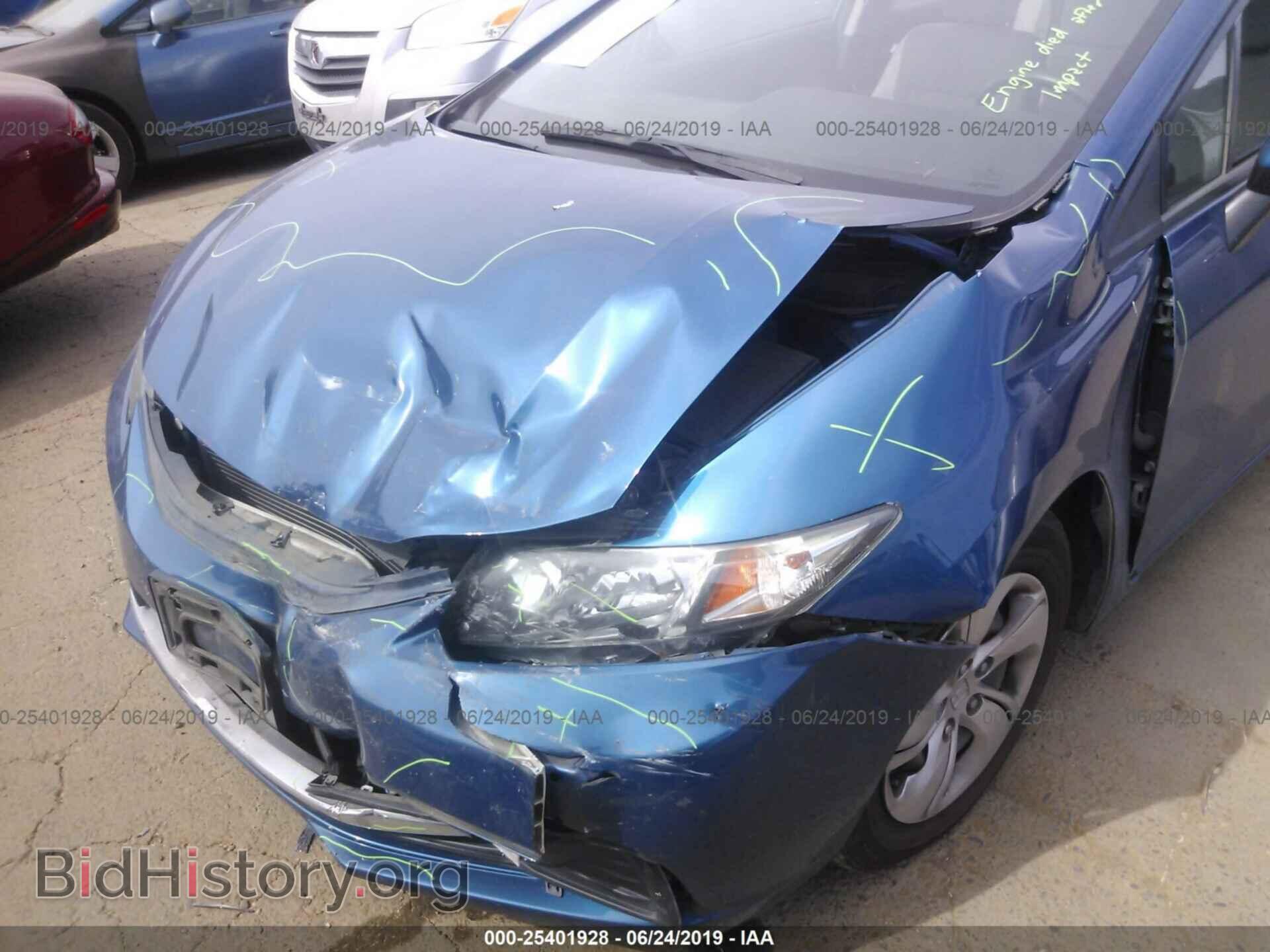 2013 HONDA CIVIC - VIN: 19XFB2F56DE209629 - Фото 6