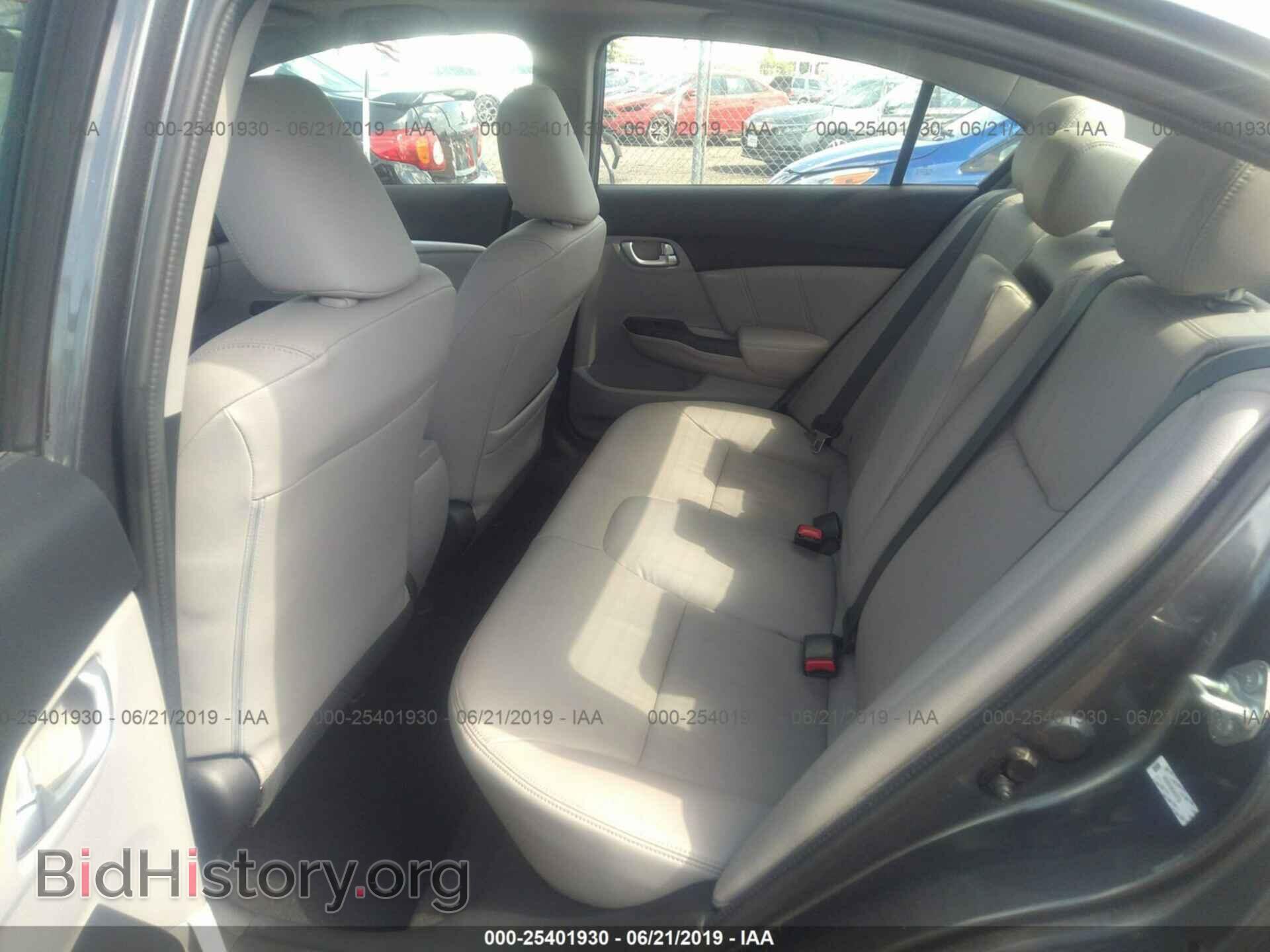 2013 HONDA CIVIC - VIN: 2HGFB2F96DH515738 - Фото 8