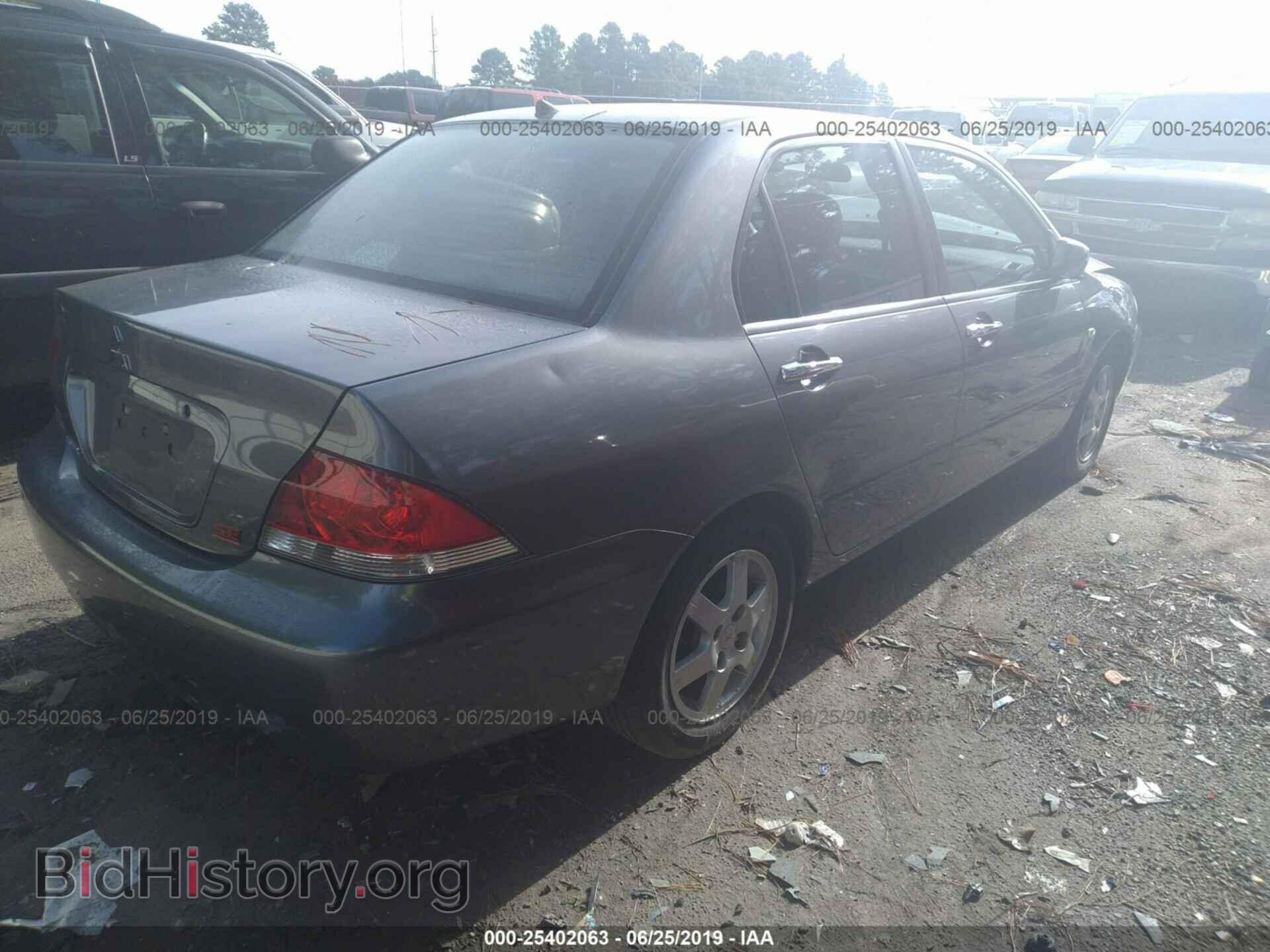 2006 MITSUBISHI LANCER - VIN: JA3AJ26E76U068652 - Фото 4
