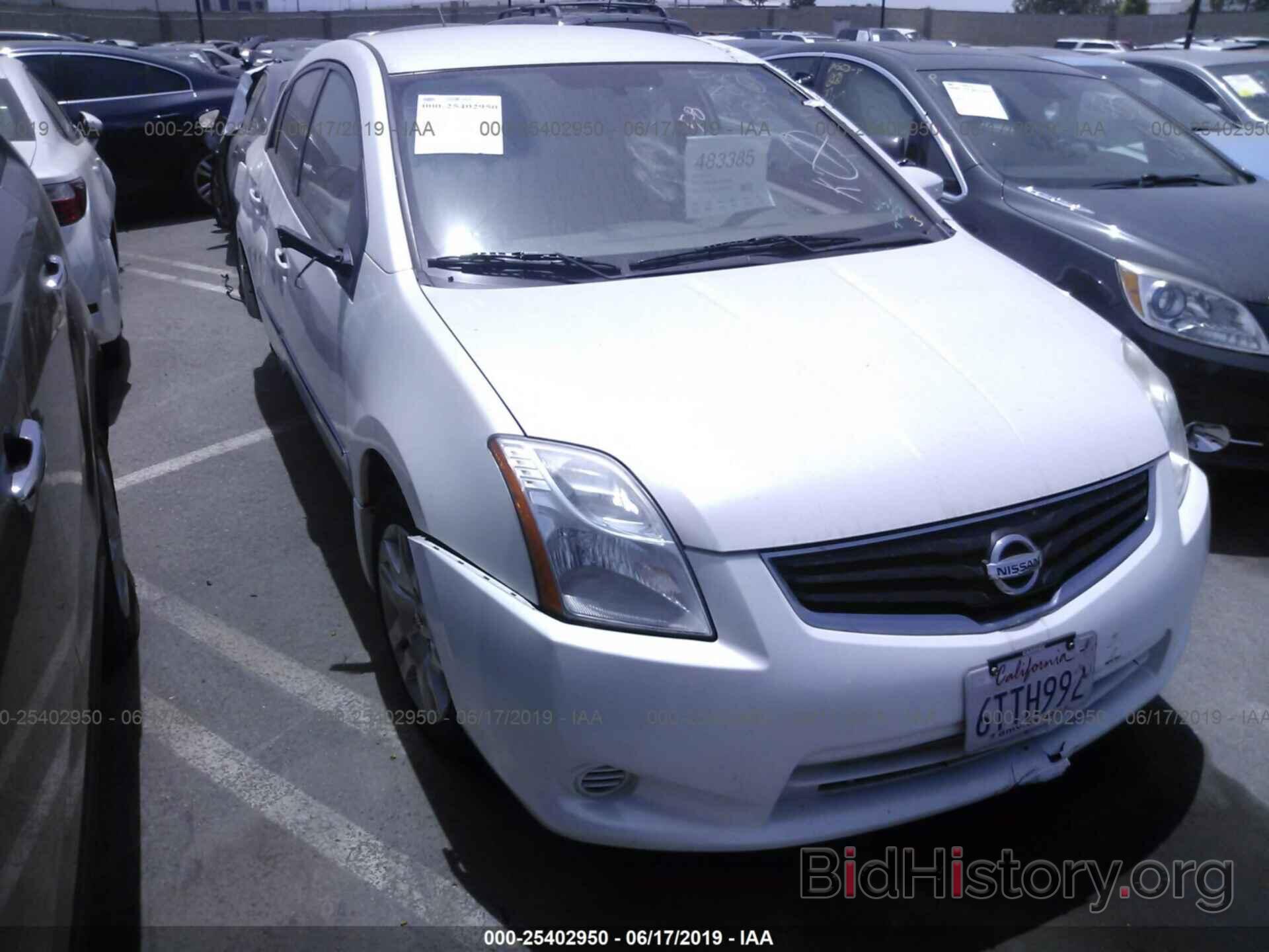 Photo 3N1AB6AP7CL643971 - NISSAN SENTRA 2012