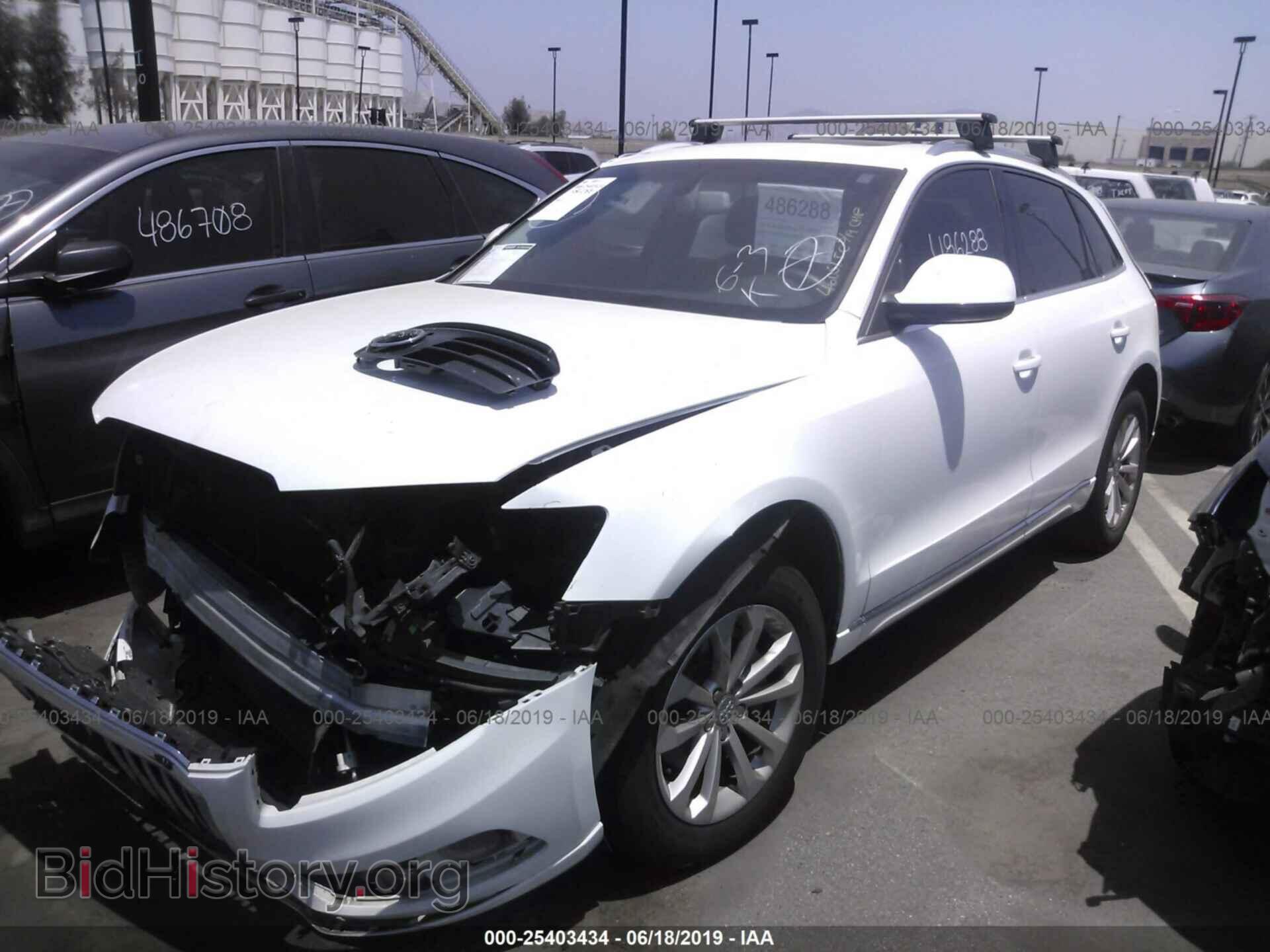 2014 AUDI Q5 - VIN: WA1CFAFP8EA106424 - Photo 2
