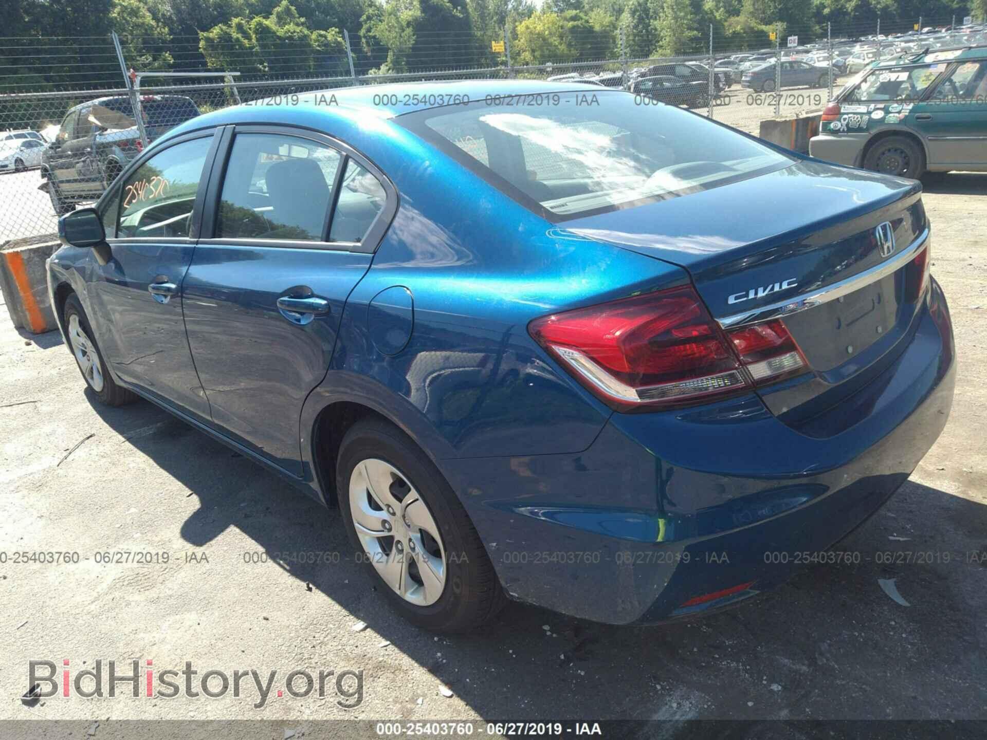 2013 HONDA CIVIC - VIN: 2HGFB2F53DH575005 - Фото 3