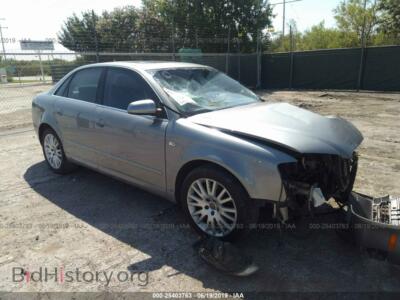 2006 Audi A4 2.0T Quattro, серебристый — VIN WAUDF78E06A111592, IAAI