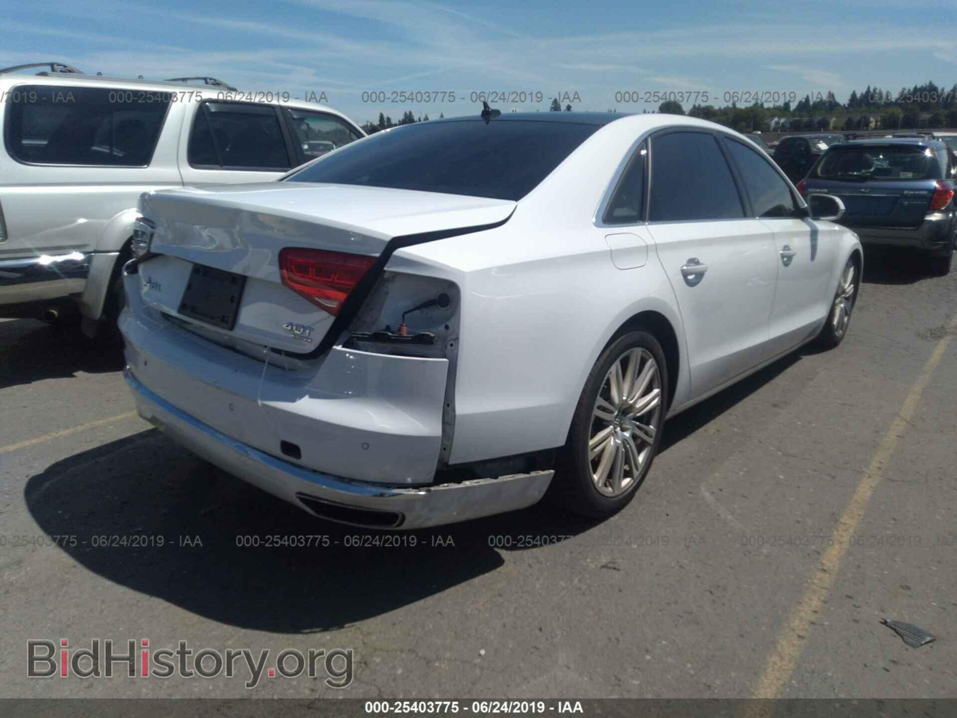 2013 AUDI A8 - VIN: WAUR2AFD4DN033963 - Photo 4