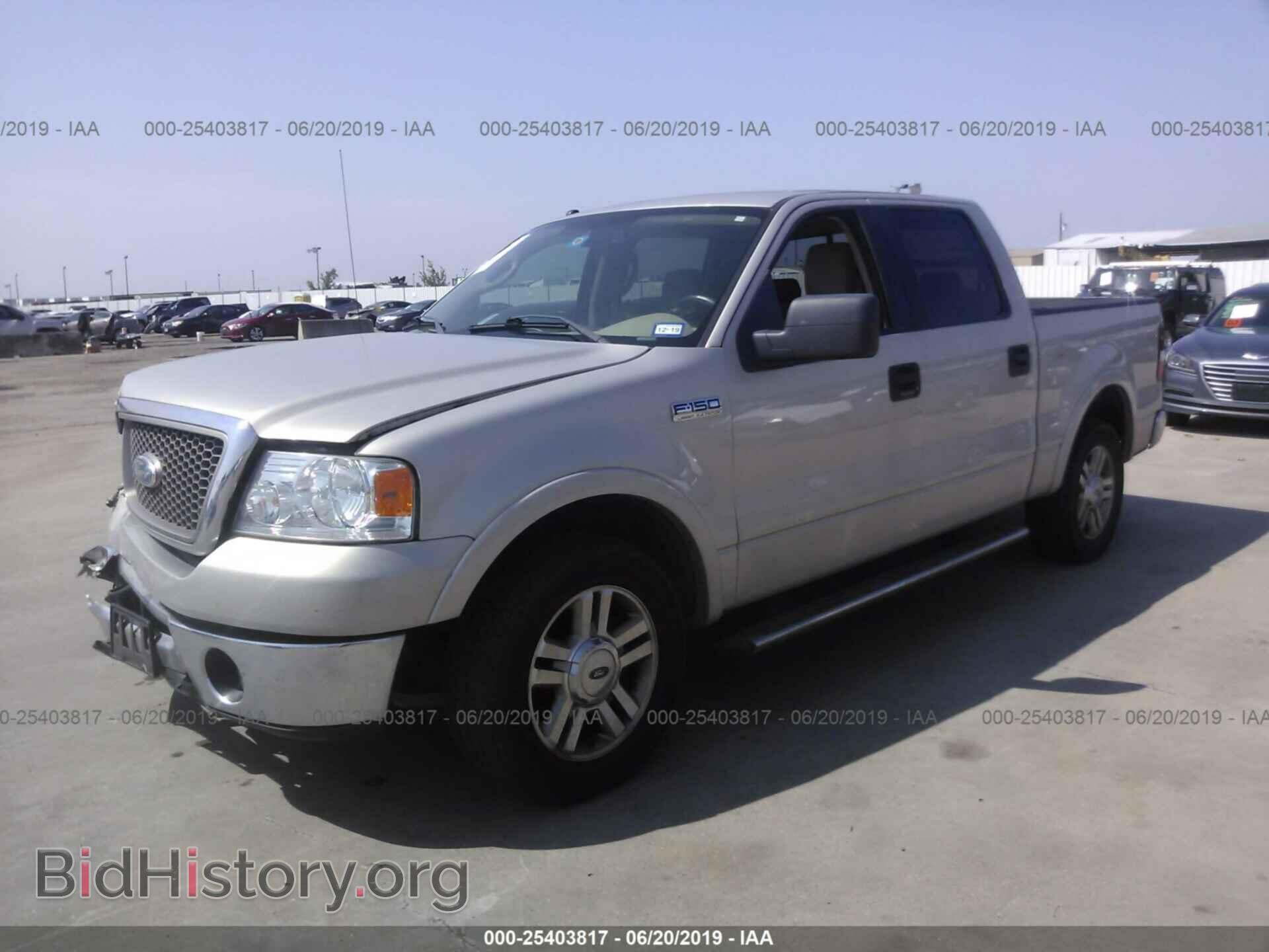 2006 FORD F150 - VIN: 1FTPW12596FA25836 - Фото 2