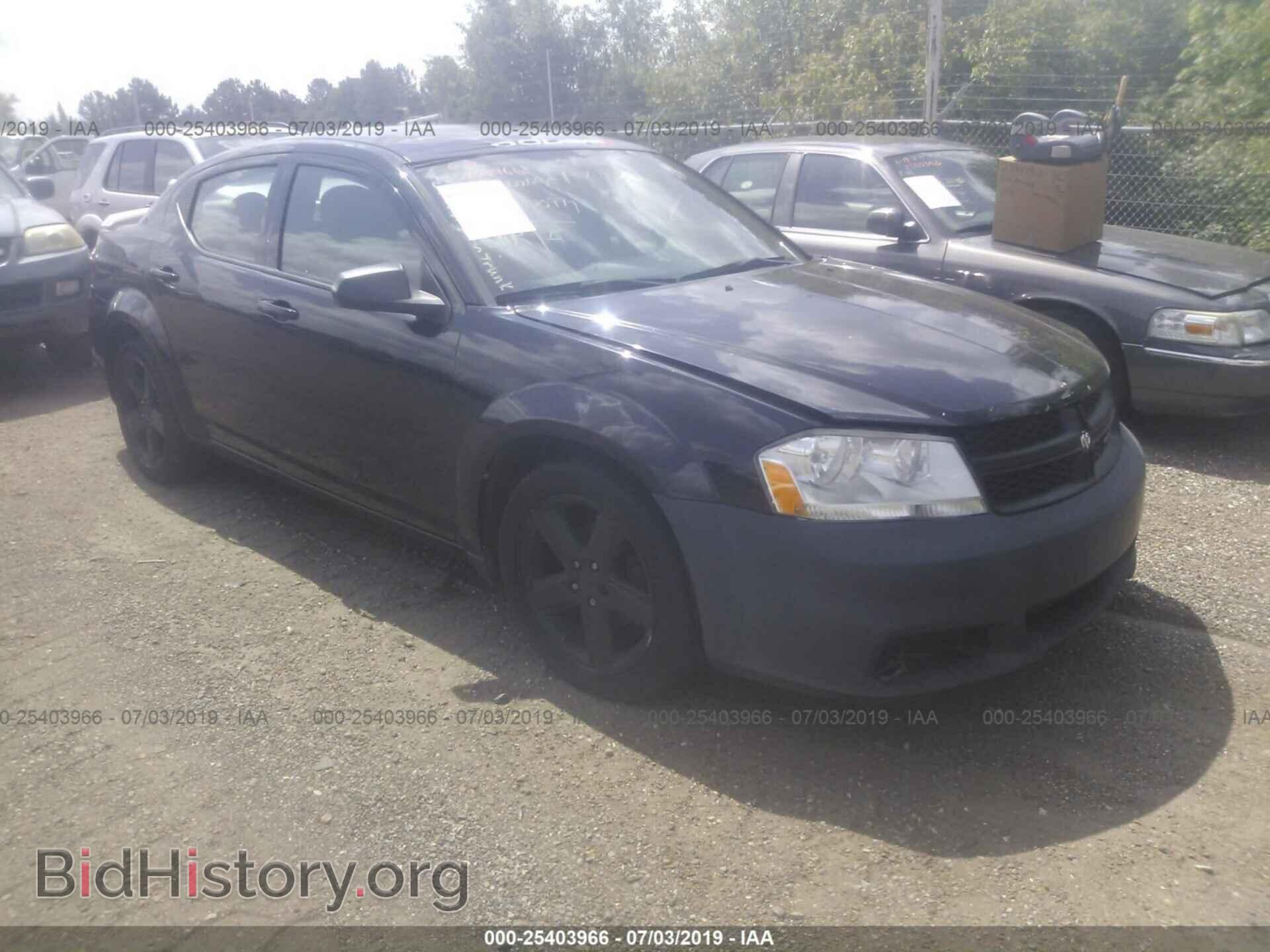 Photo 1C3CDZAB4DN681864 - DODGE AVENGER 2013