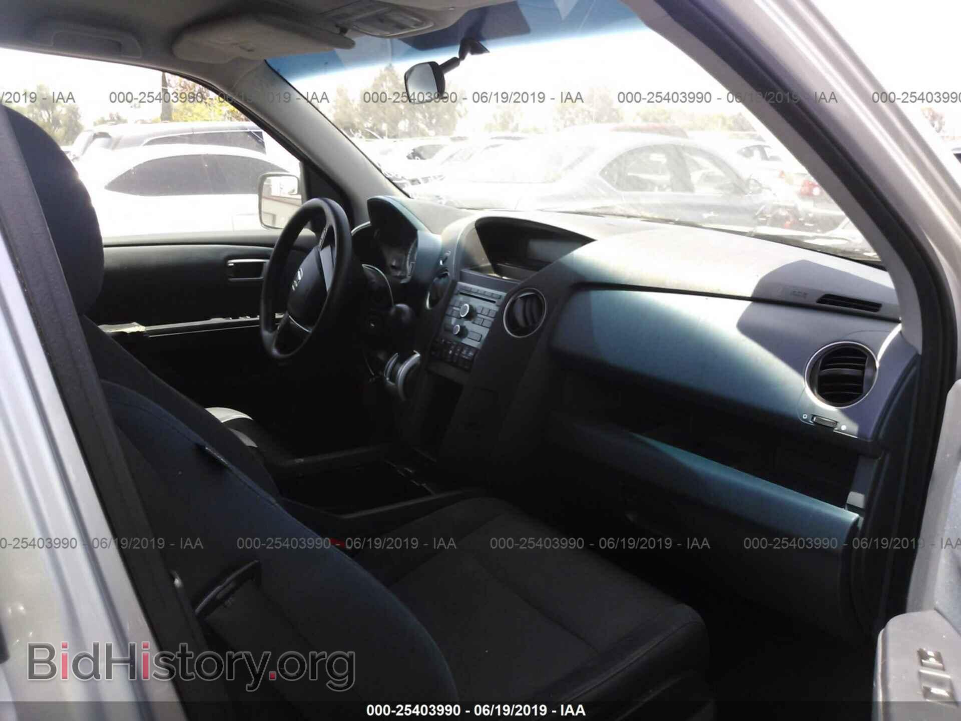 2009 HONDA PILOT - VIN: 5FNYF38489B021476 - Фото 5