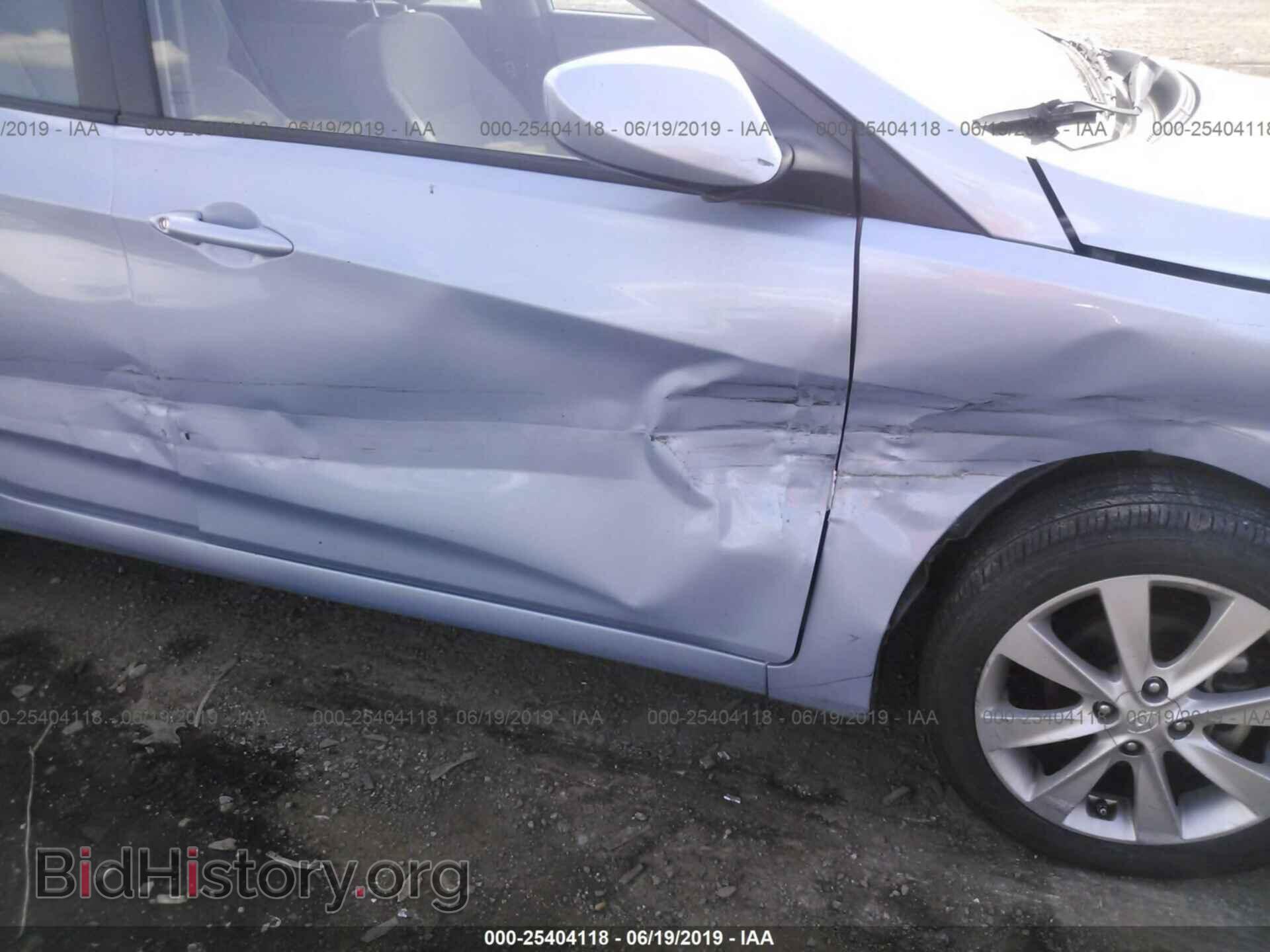 2012 HYUNDAI ACCENT - VIN: KMHCU5AE3CU024973 - Фото 6