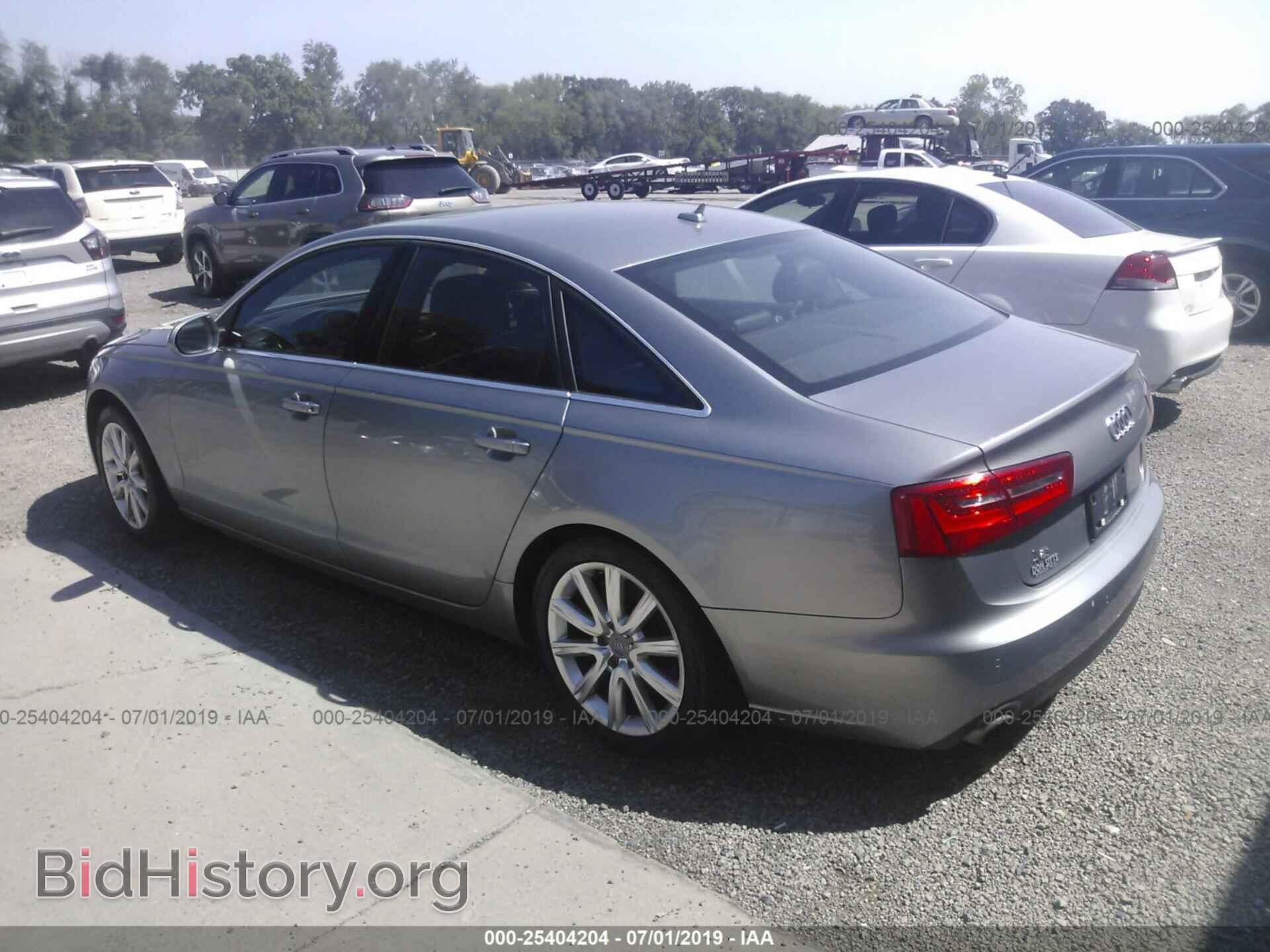 2014 AUDI A6 - VIN: WAUGFAFC0EN003167 - Фото 3