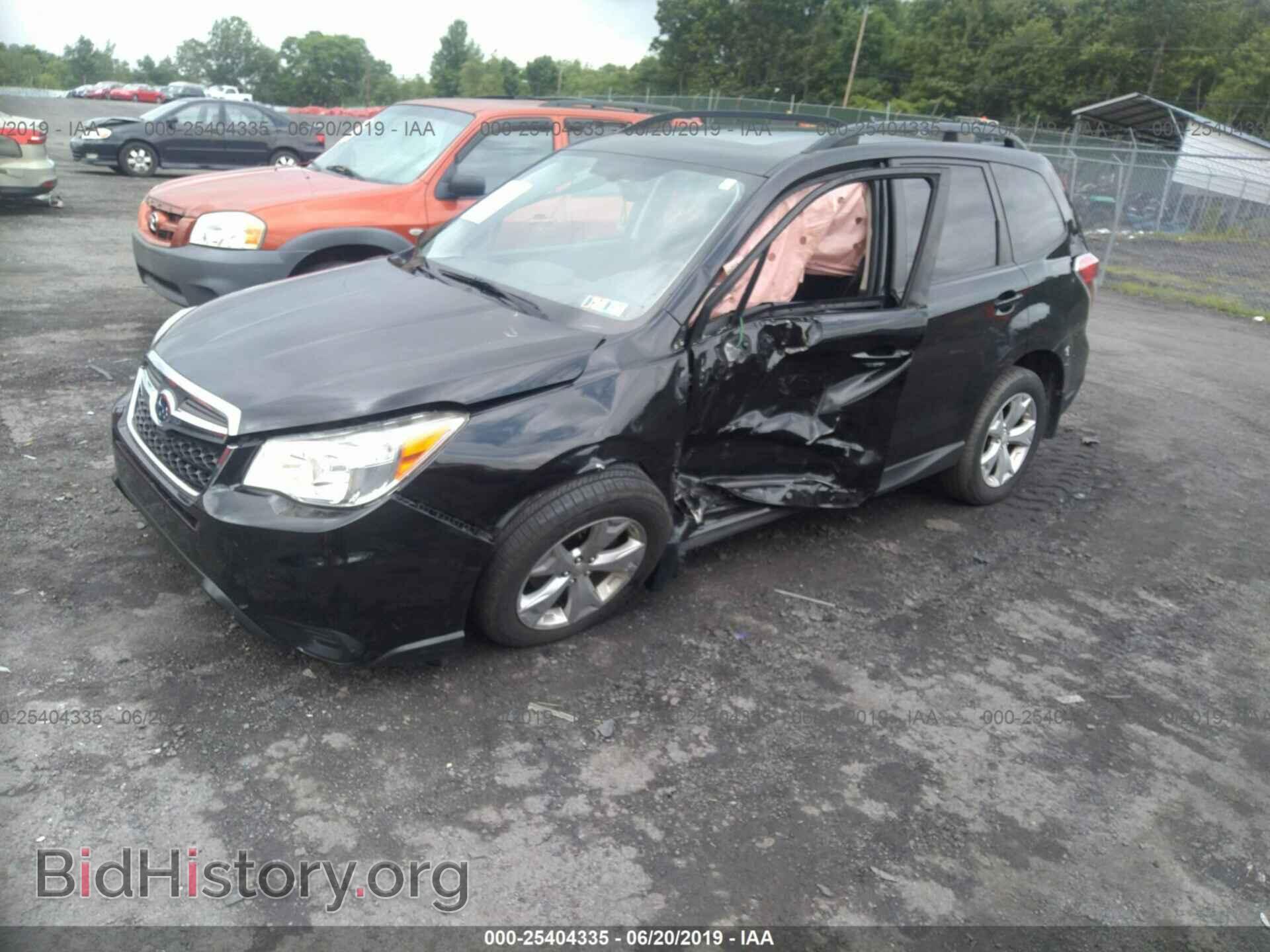 2014 SUBARU FORESTER - VIN: JF2SJAEC3EH449696 - Фото 2