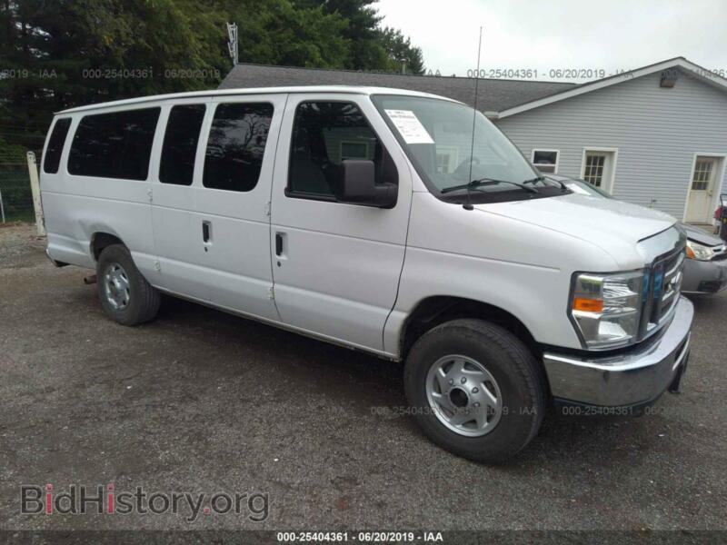 2014 Ford ECONOLINE E350 Super Duty Wagon (VIN 1FBSS3BL2EDA36434) — photo 1 of 10, IAAI, damage: rear