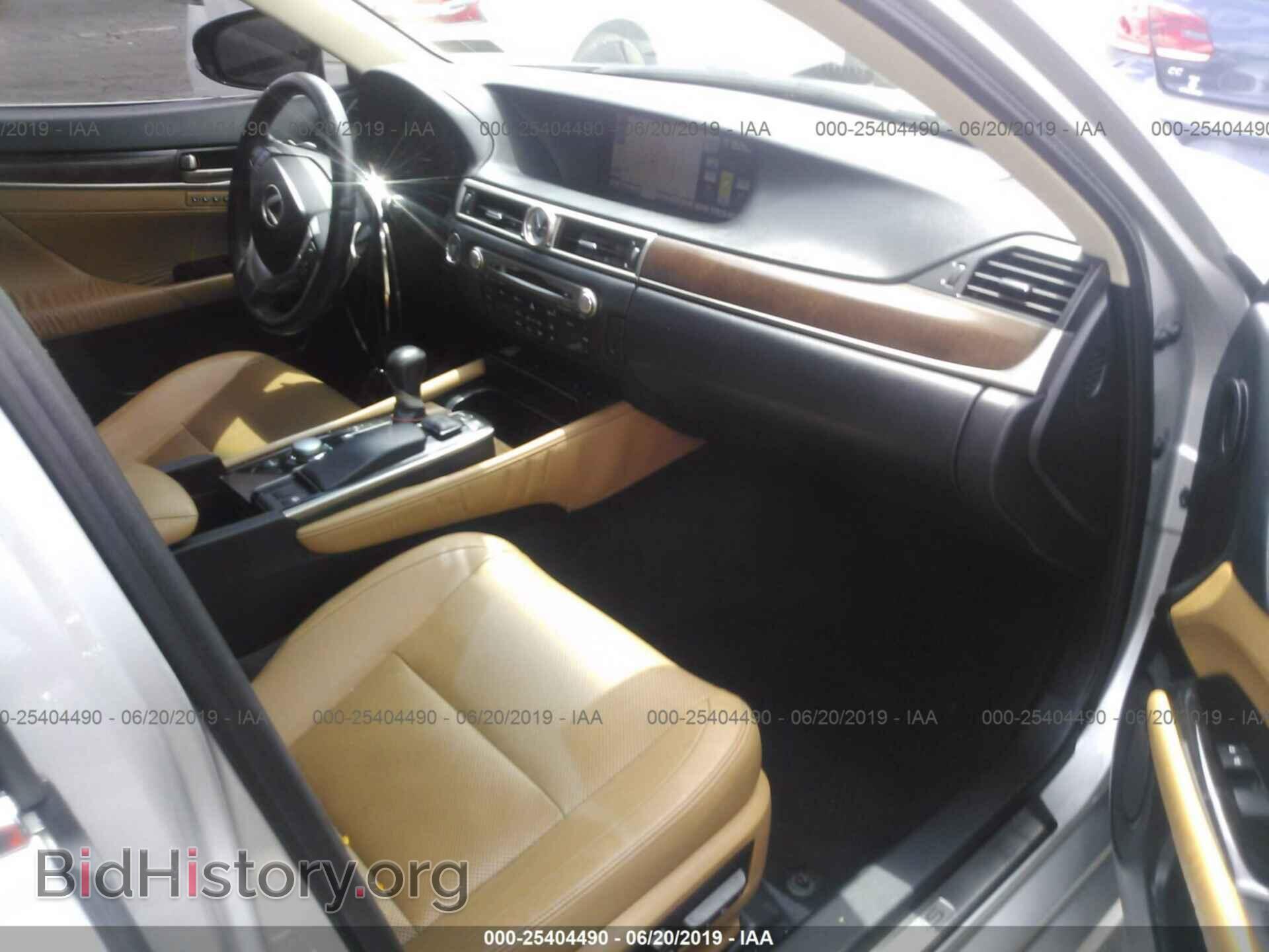 2013 LEXUS GS - VIN: JTHBE1BL6D5000292 - Photo 5
