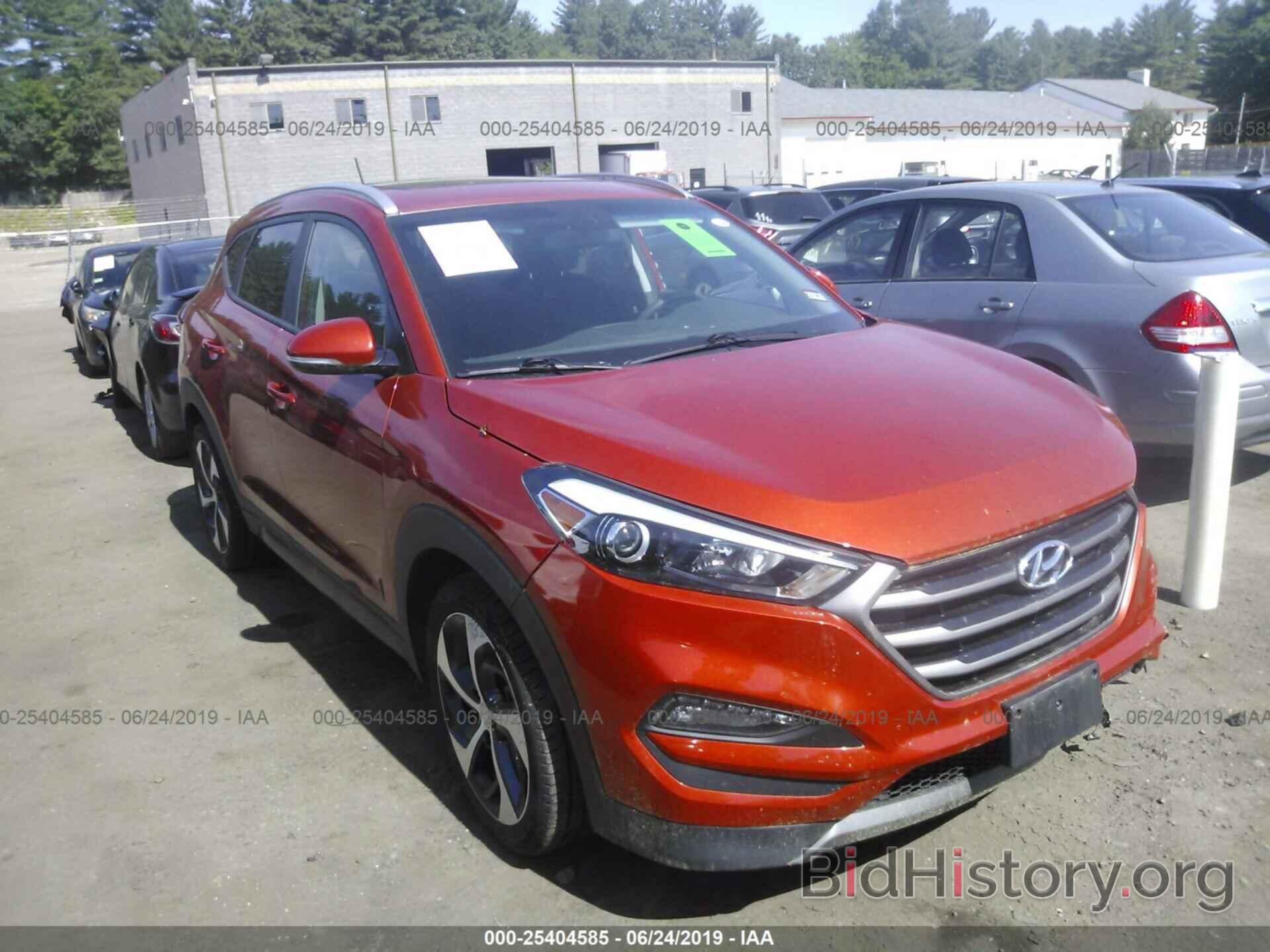 Фотография KM8J3CA29GU145341 - HYUNDAI TUCSON 2016