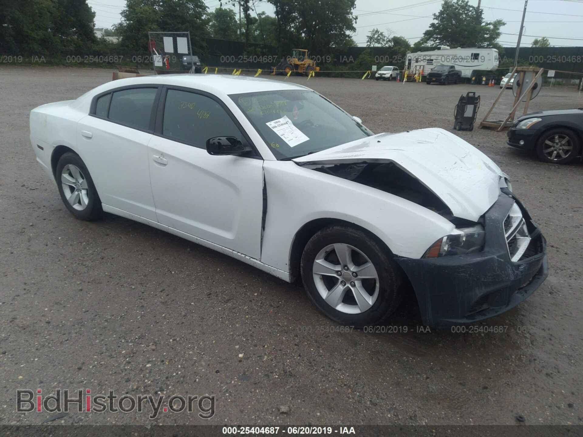 Photo 2C3CDXBG2CH258478 - DODGE CHARGER 2012