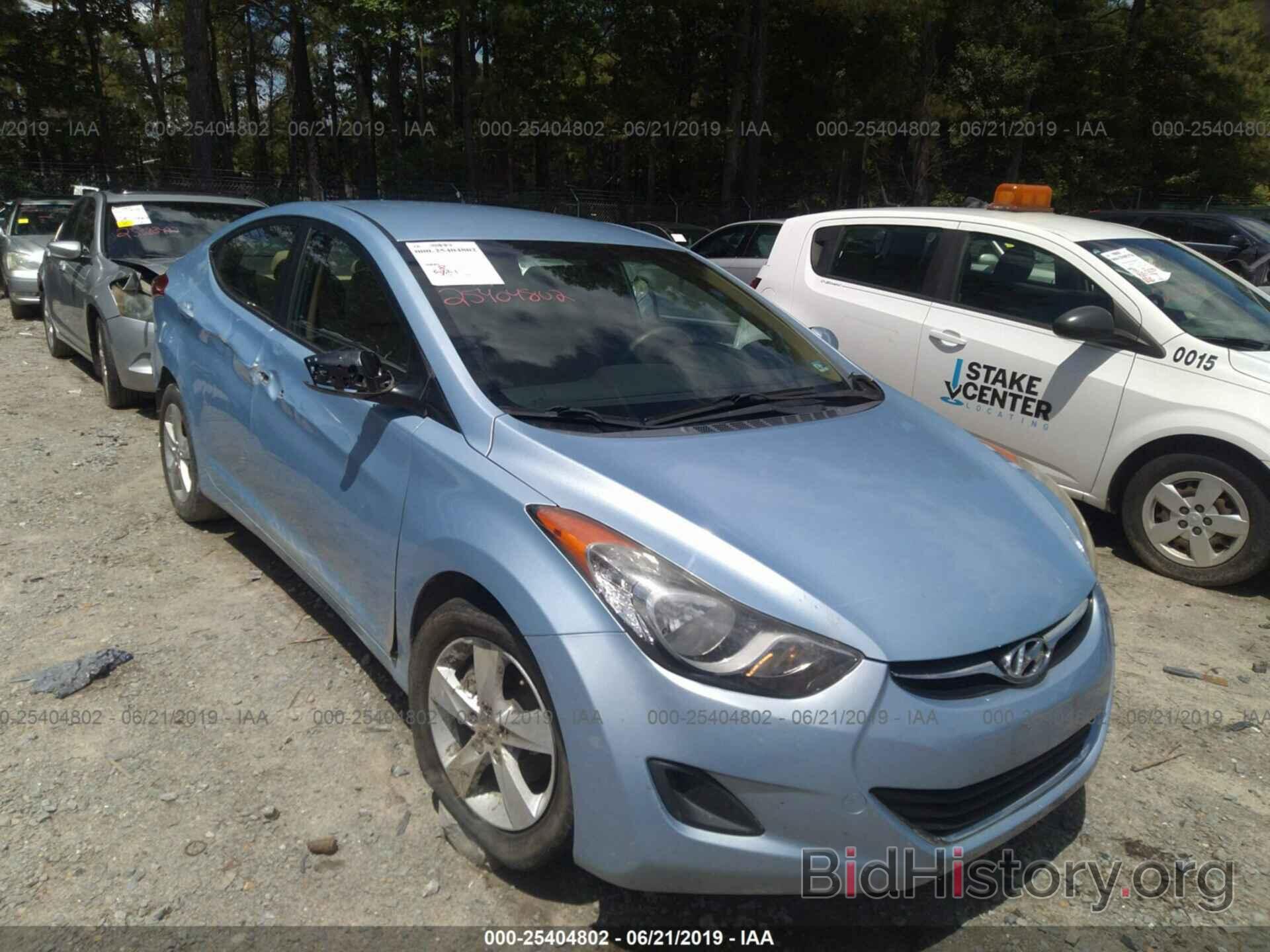 Photo KMHDH4AE2BU087967 - HYUNDAI ELANTRA 2011