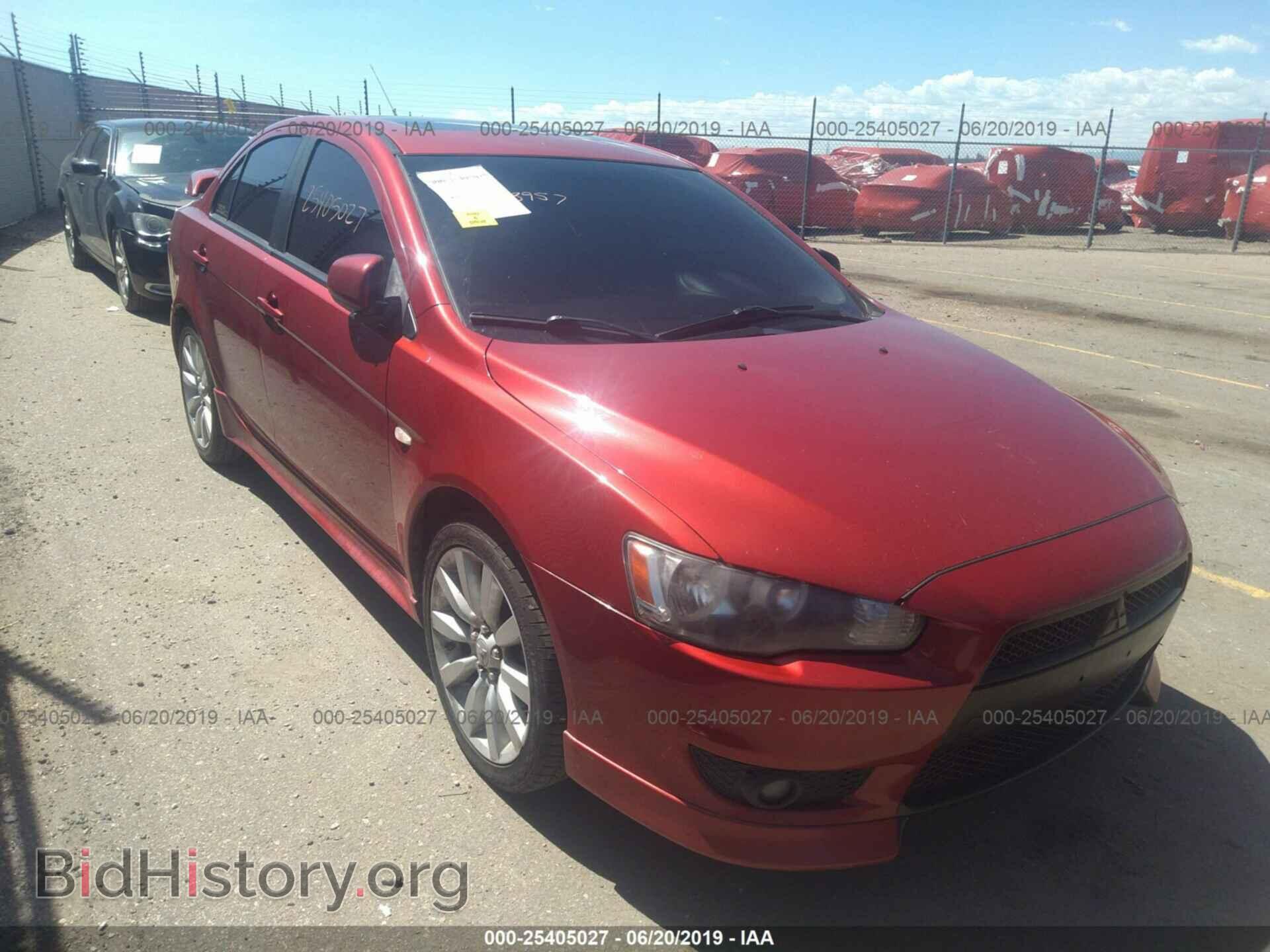 Photo JA3AU86U48U022717 - MITSUBISHI LANCER 2008