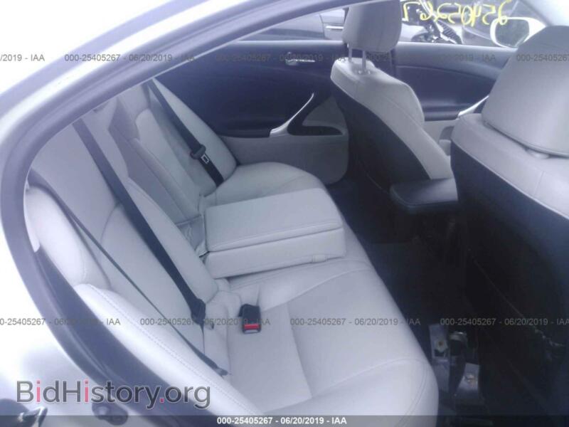 2012 Lexus IS (VIN JTHCF5C26C5053099) — фото 8 из 10