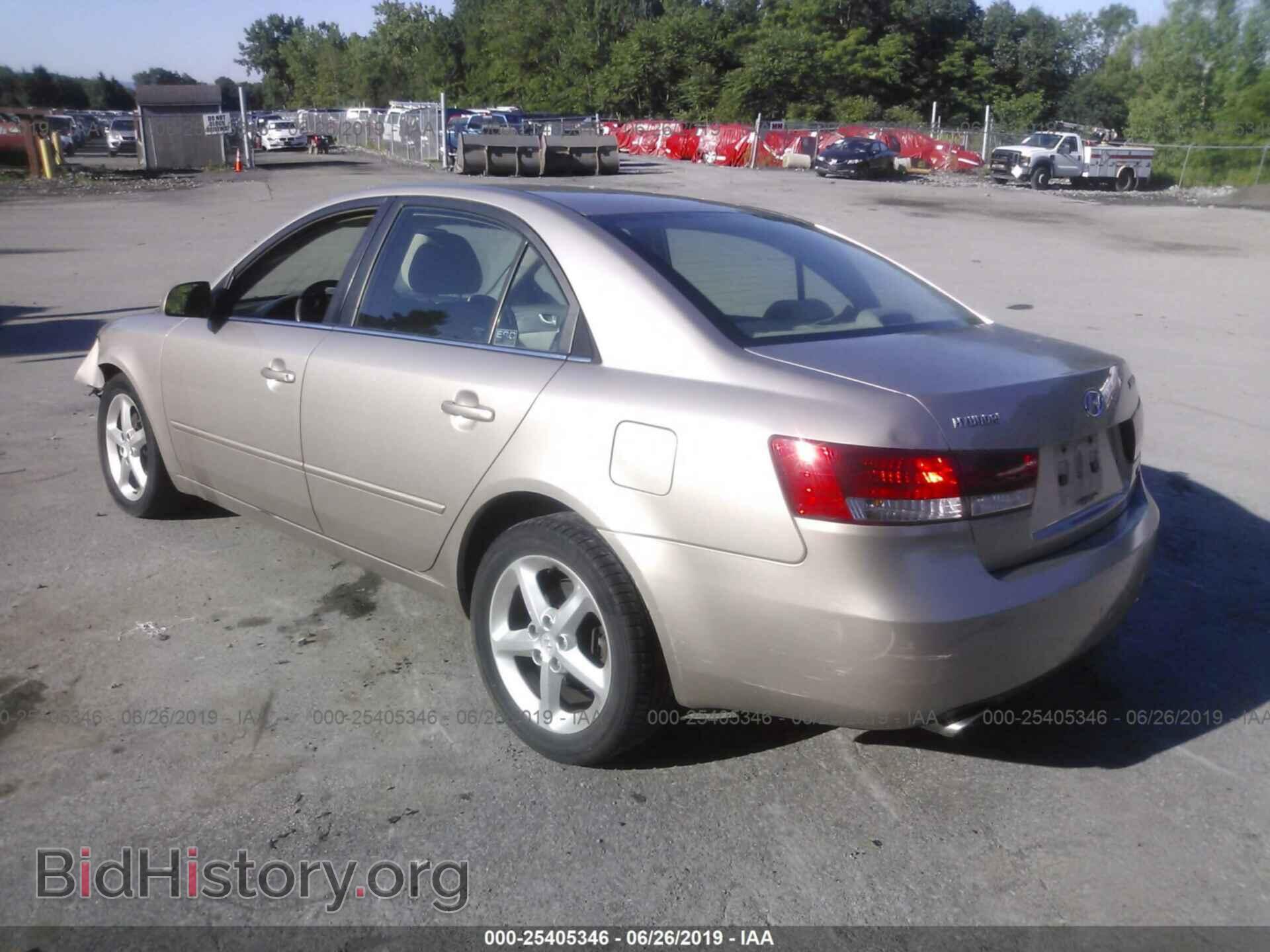 2007 HYUNDAI SONATA - VIN: 5NPEU46F27H180236 - Фото 3