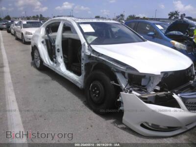 2014 Acura RLX Tech, белый — VIN JH4KC1F58EC007596, IAAI