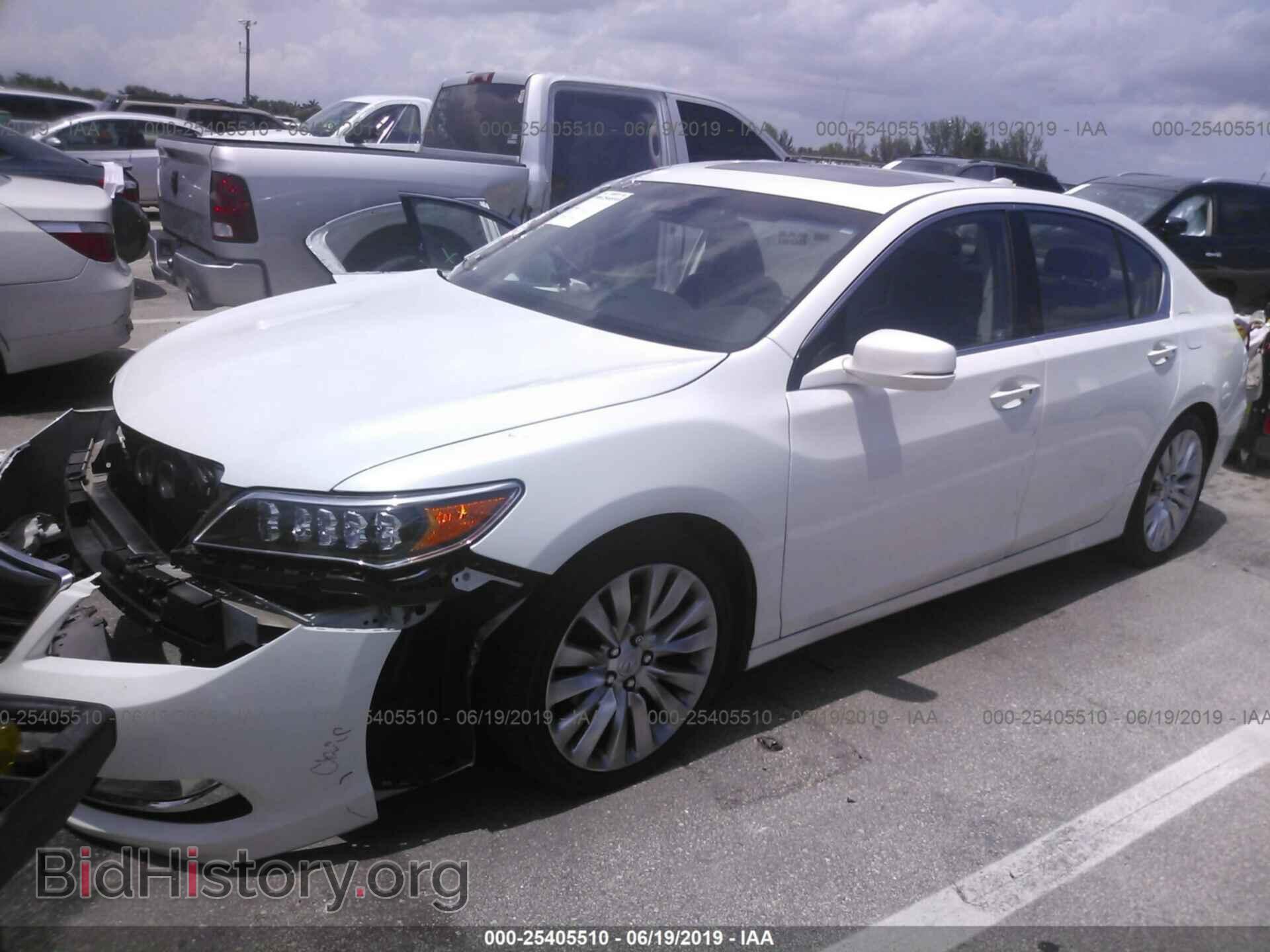 2014 ACURA RLX - VIN: JH4KC1F58EC007596 - Photo 2