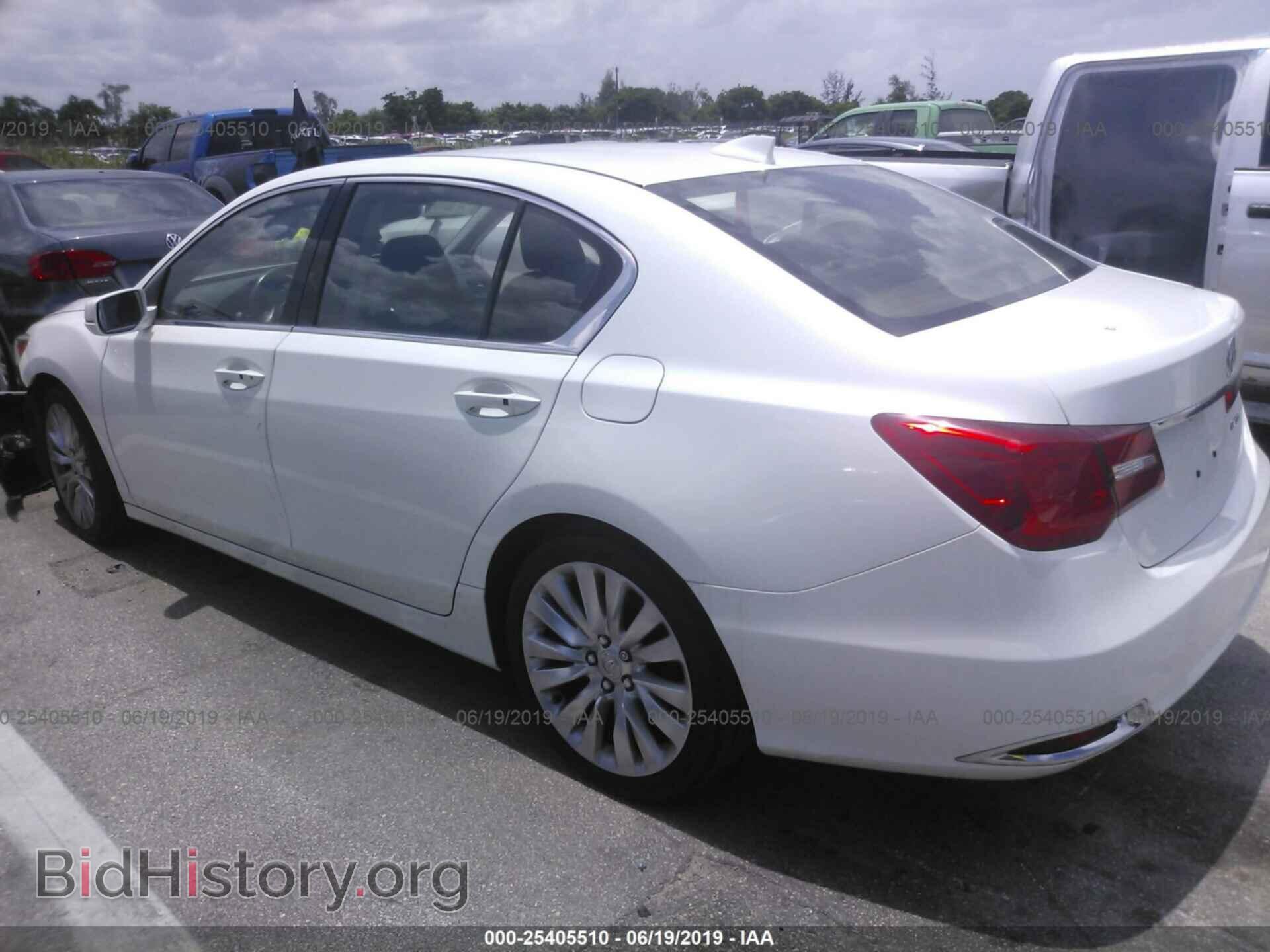 2014 ACURA RLX - VIN: JH4KC1F58EC007596 - Photo 3
