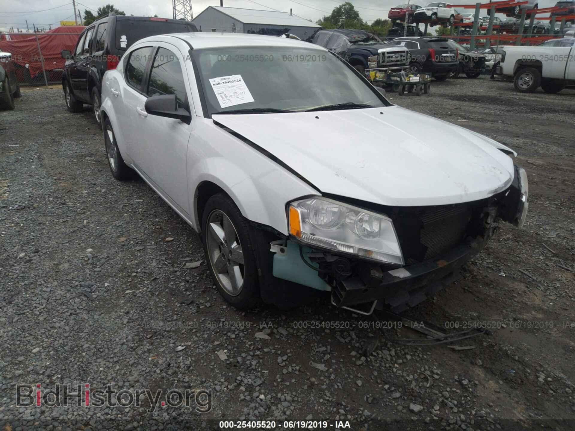 Photo 1C3CDZAB3CN141498 - DODGE AVENGER 2012