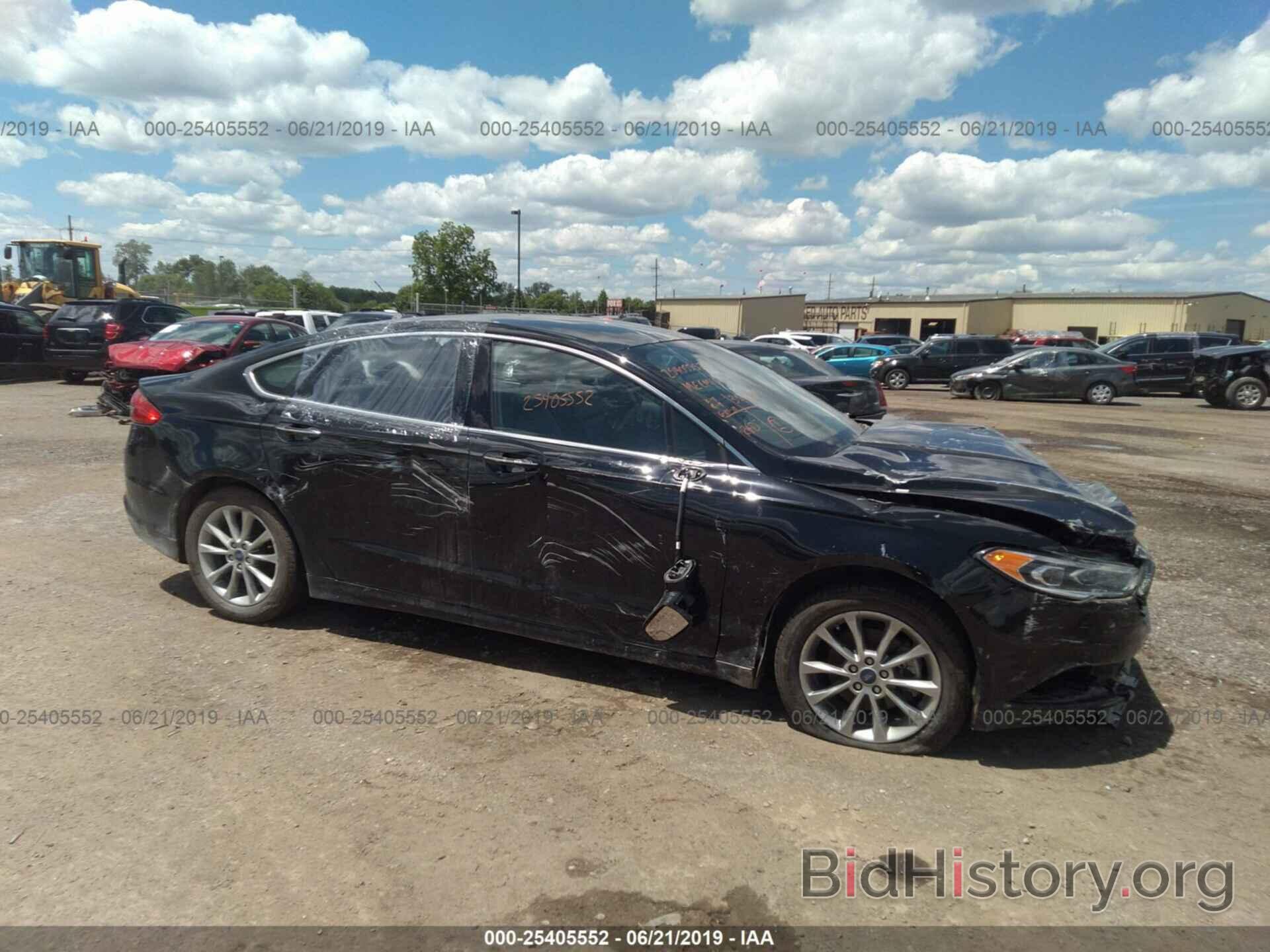 Photo 3FA6P0HD8HR396662 - FORD FUSION 2017