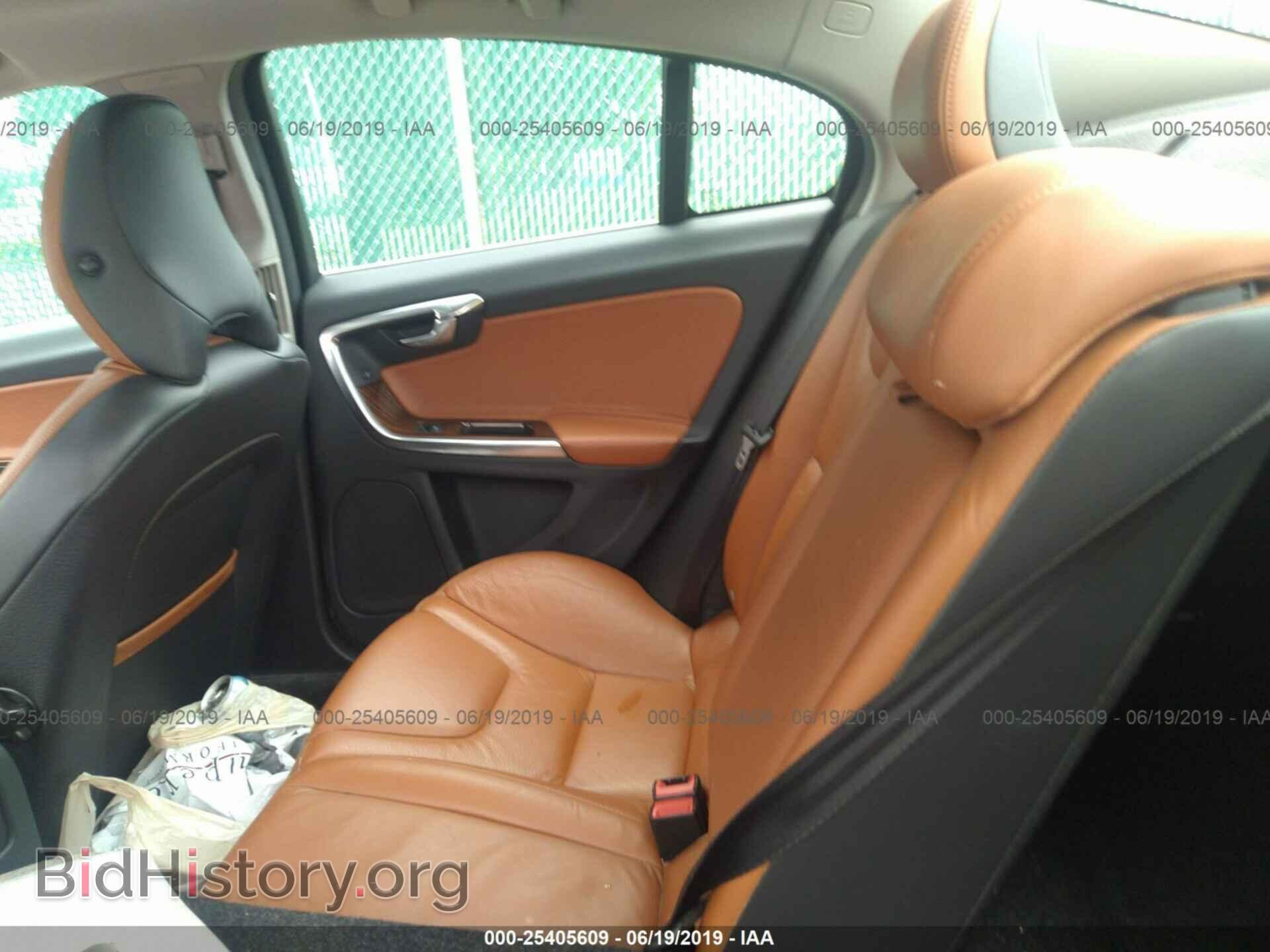 2012 VOLVO S60 - VIN: YV1622FS5C2113180 - Фото 8