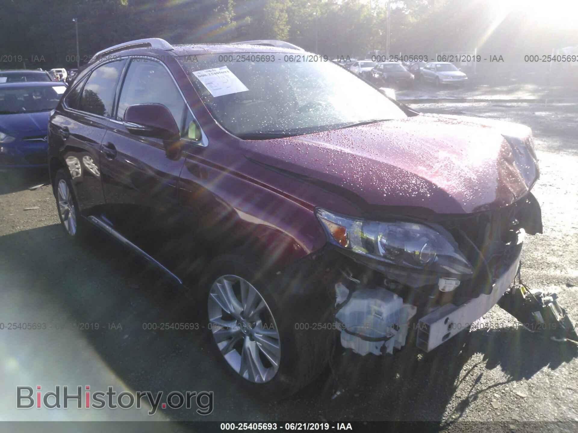 Photo JTJBC1BA8C2428688 - LEXUS RX 2012