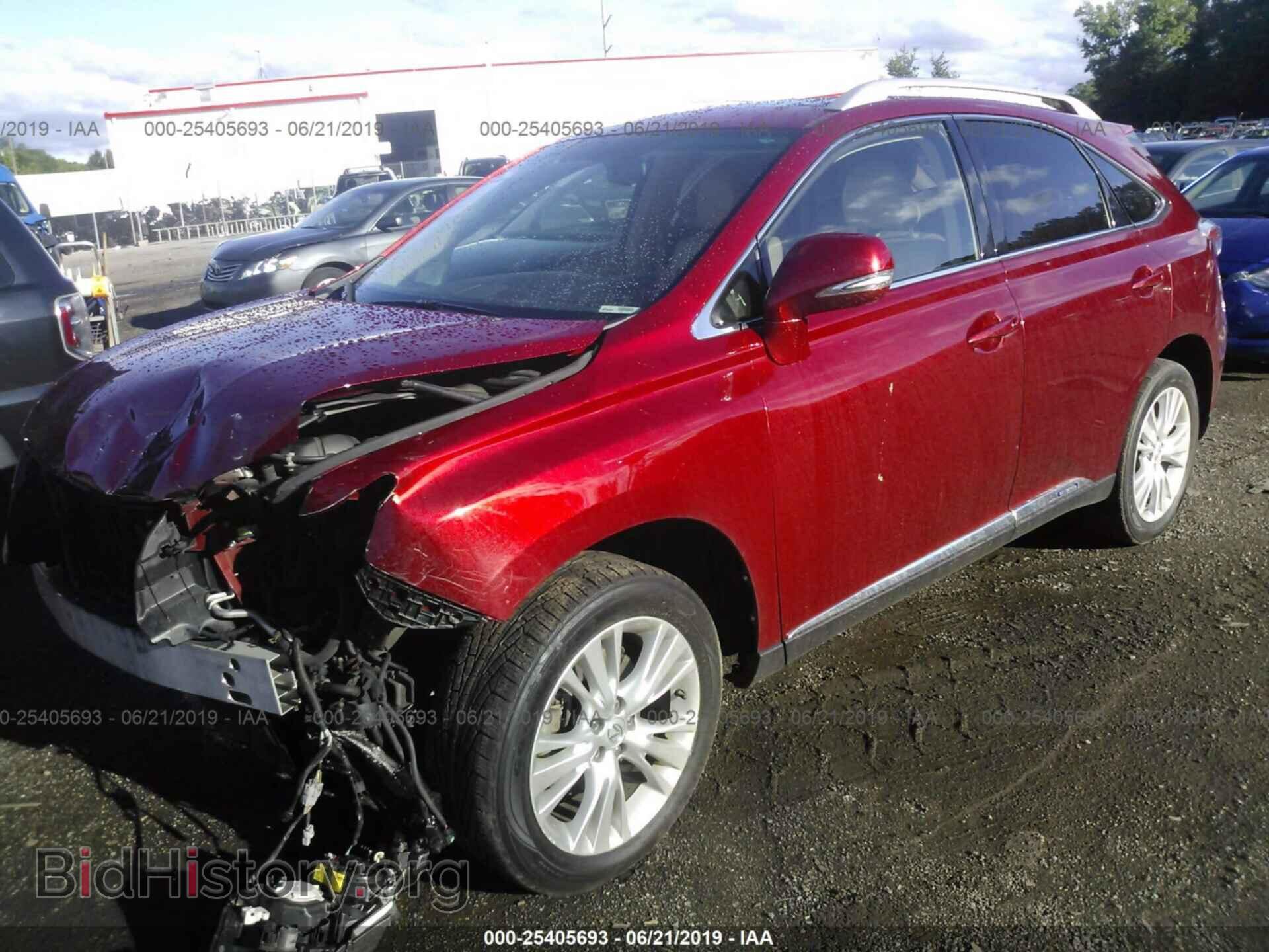 2012 LEXUS RX - VIN: JTJBC1BA8C2428688 - Фото 2