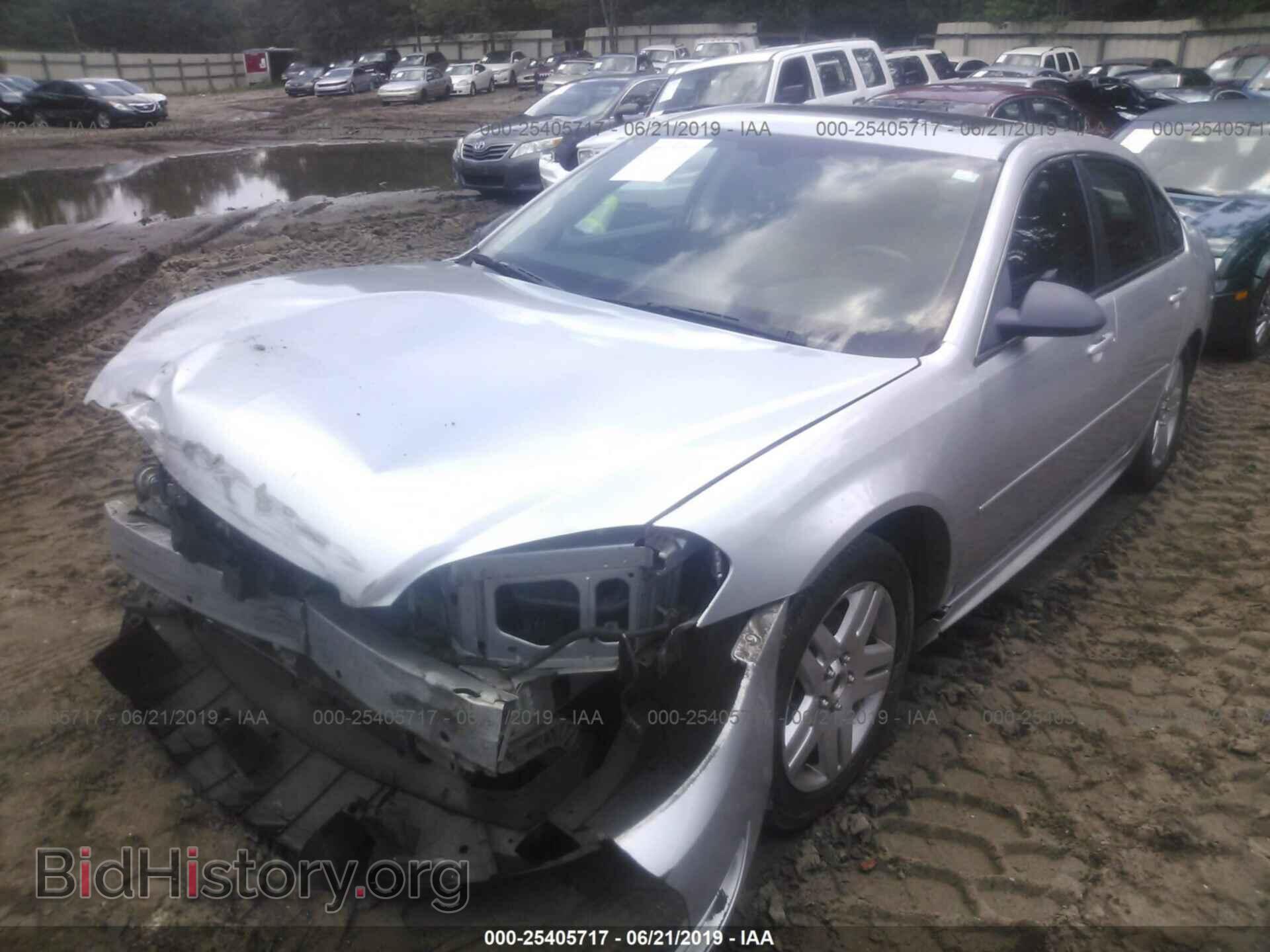 2012 CHEVROLET IMPALA - VIN: 2G1WG5E39C1124596 - Фото 2